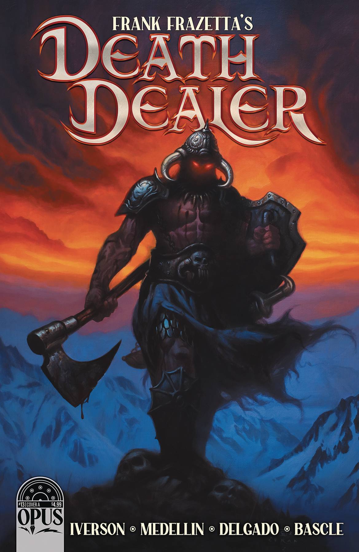 Opus Comics Comic Books FRANK FRAZETTA DEATH DEALER #13 CVR A CERAN 08593010075401311 MAR231752