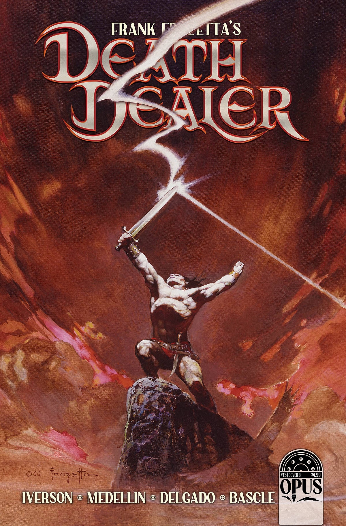Opus Comics Comic Books FRANK FRAZETTA DEATH DEALER #13 CVR B FRAZETTA 08593010075401321 MAR231753