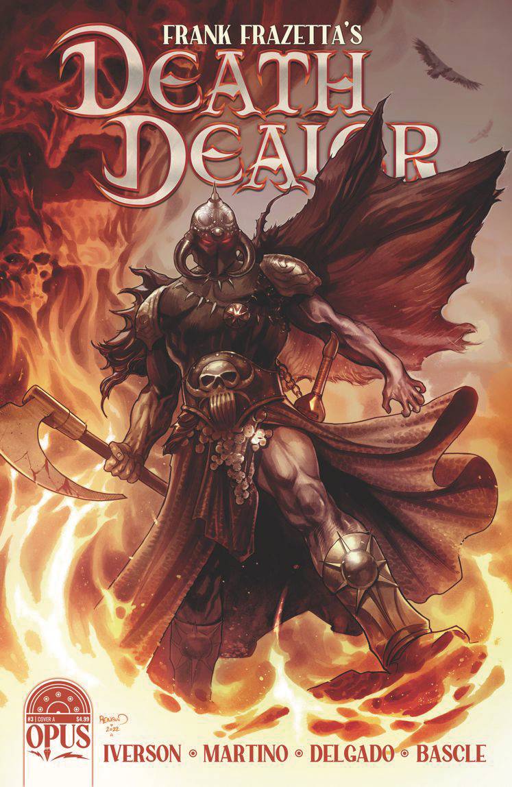 Opus Comics Comic Books FRANK FRAZETTA DEATH DEALER #3 CVR A RENAUD (MR) 08593010075400311 MAY221670
