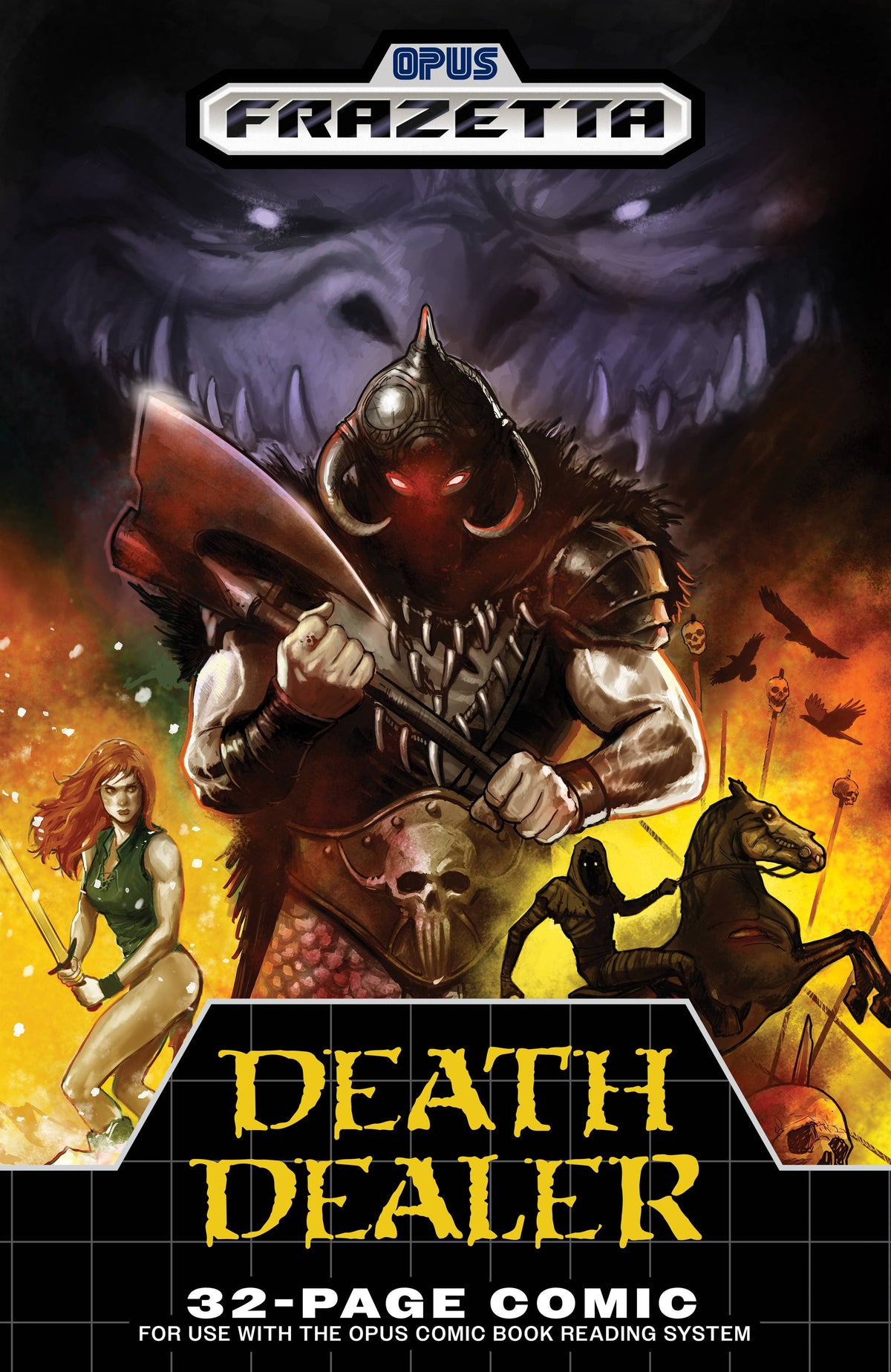 Opus Comics Comic Books > Incentives FRANK FRAZETTA DEATH DEALER #4 CVR C 1:5 INCV VIDEO GAME 08593010075400431 JUN221772