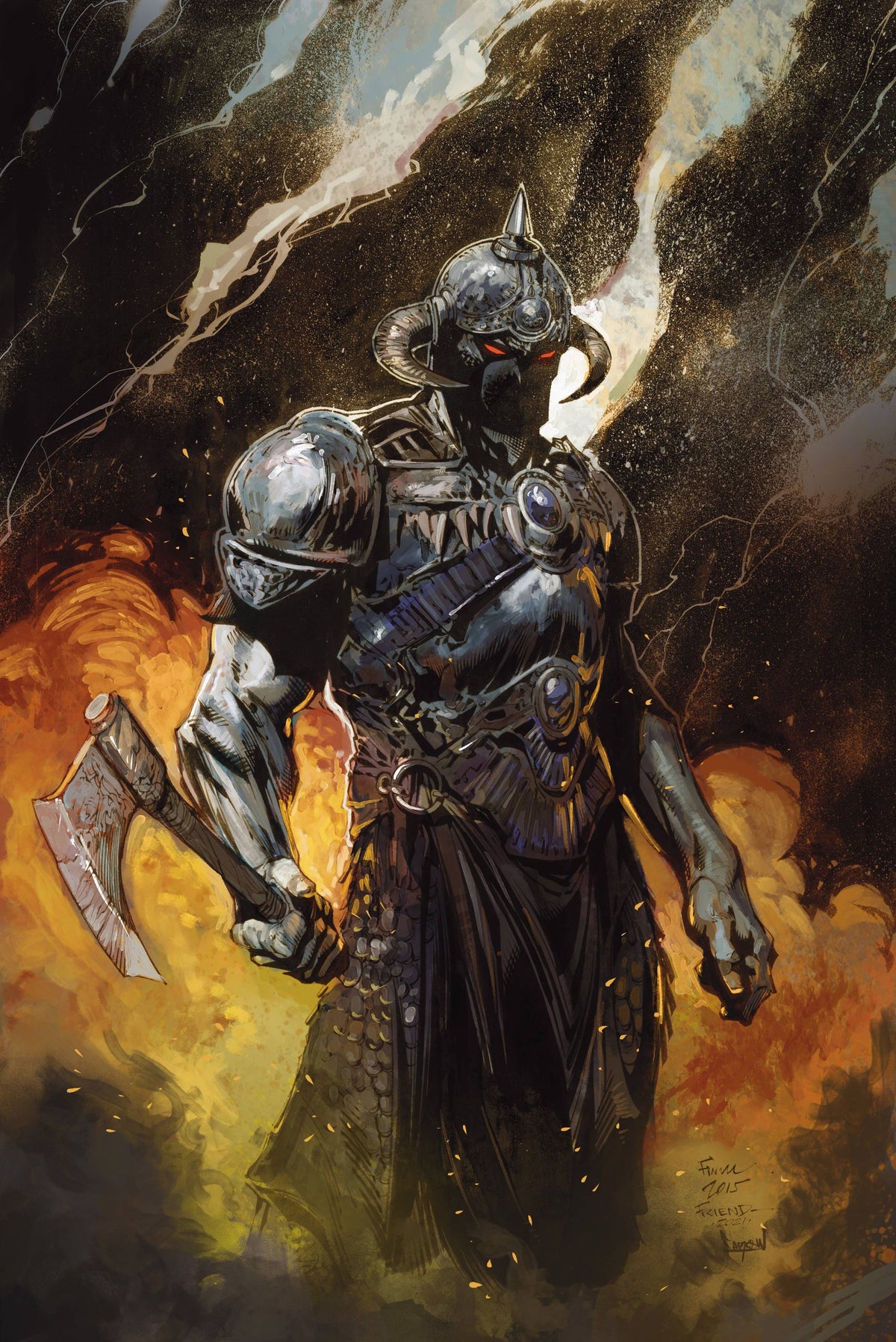 Opus Comics Comic Books > Incentives FRANK FRAZETTA DEATH DEALER #4 CVR E 1:20 INCV FINCH UNBR 08593010075400451 JUN221774