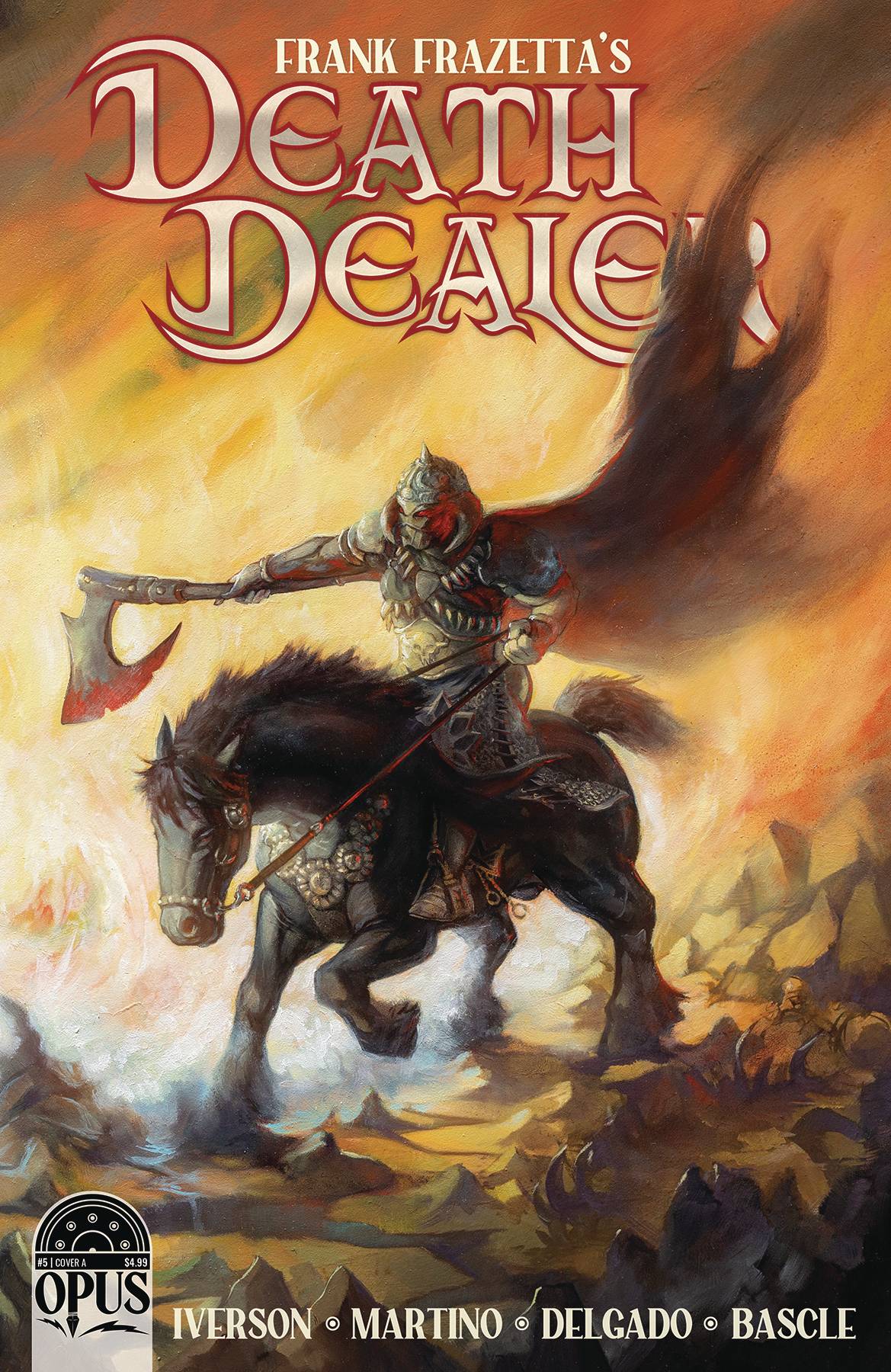 Opus Comics Comic Books FRANK FRAZETTA DEATH DEALER #5 CVR A HETRICK 08593010075400511 JUL221804