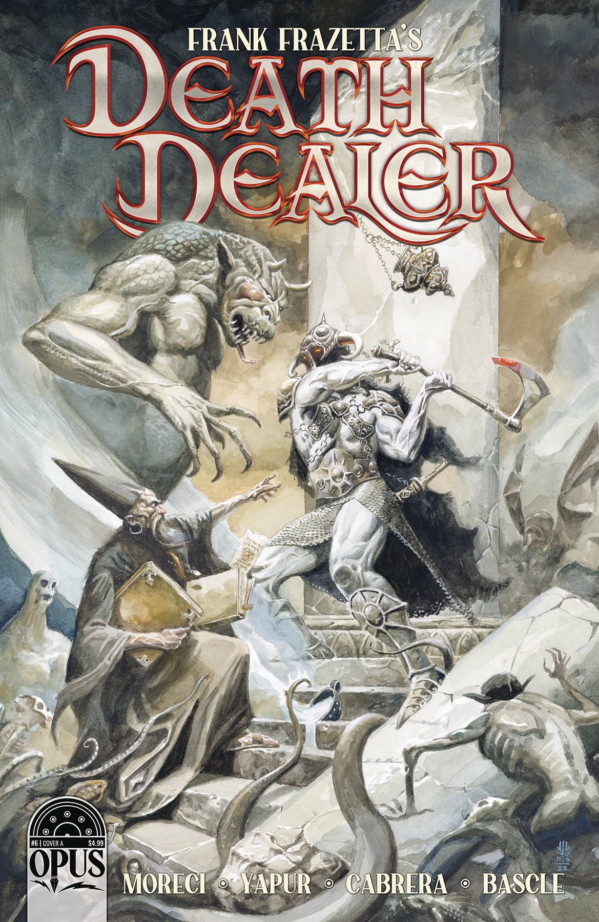 Opus Comics Comic Books FRANK FRAZETTA DEATH DEALER #6 CVR A JONES 08593010075400611 AUG221704