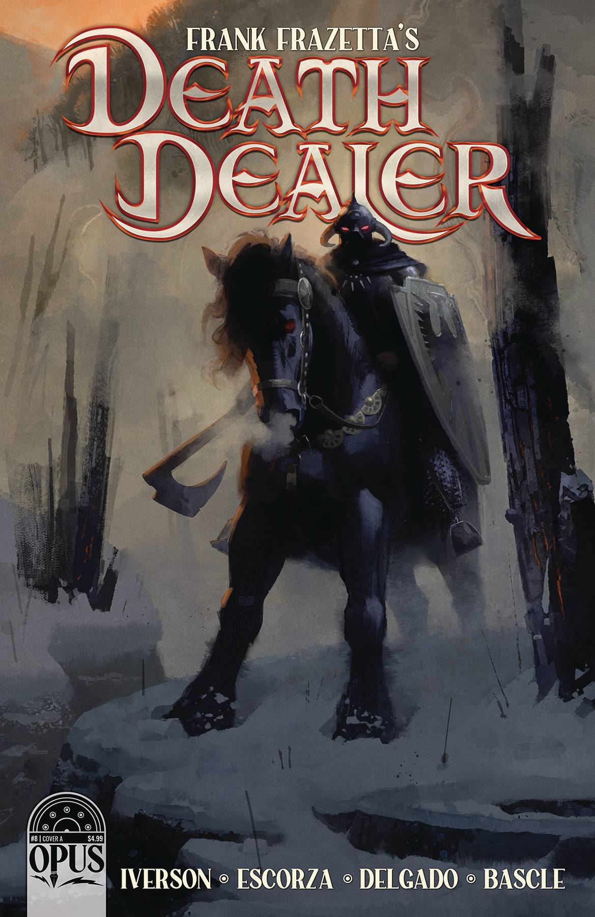 Opus Comics Comic Books FRANK FRAZETTA DEATH DEALER #8 CVR A TESSIER 08593010075400811 OCT221852