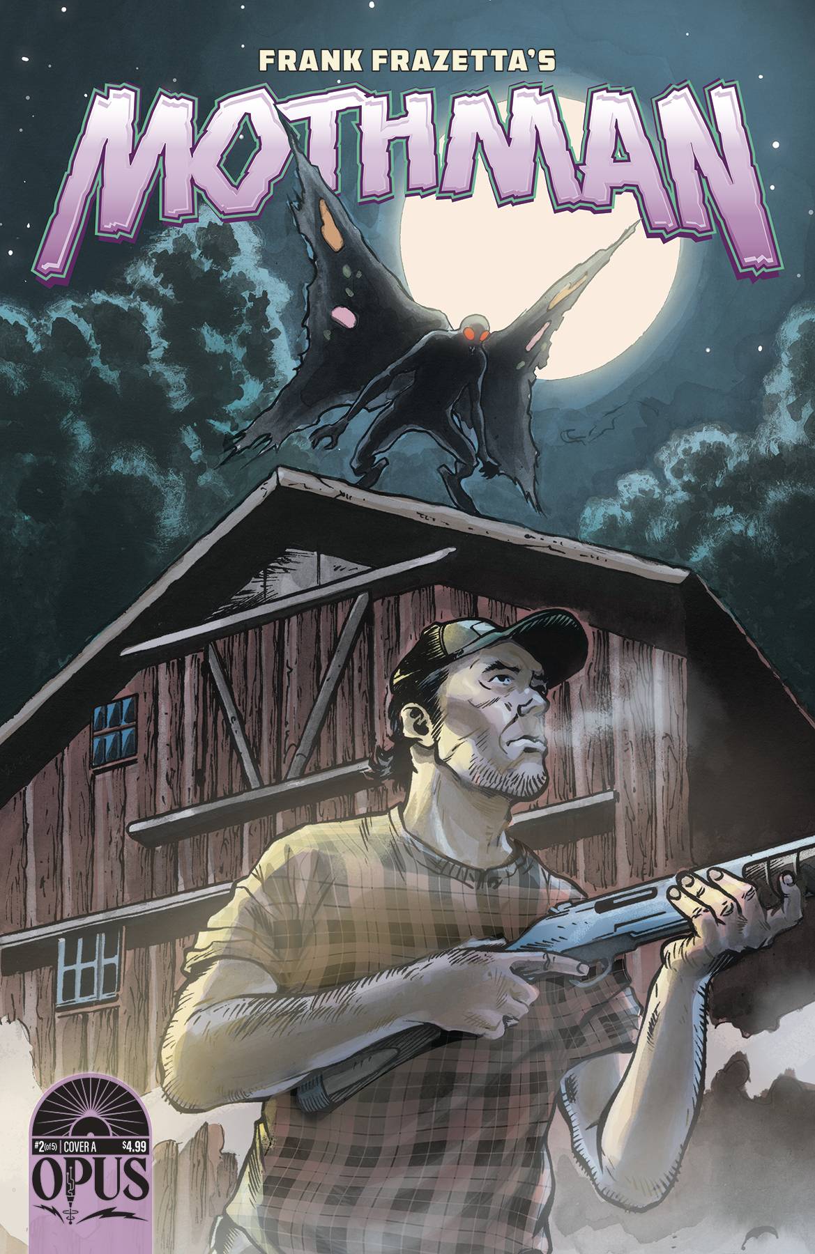 OPUS COMICS Comic Books FRANK FRAZETTA MOTHMAN #2 (OF 5) CVR A MUTTI 50297852 APR231731