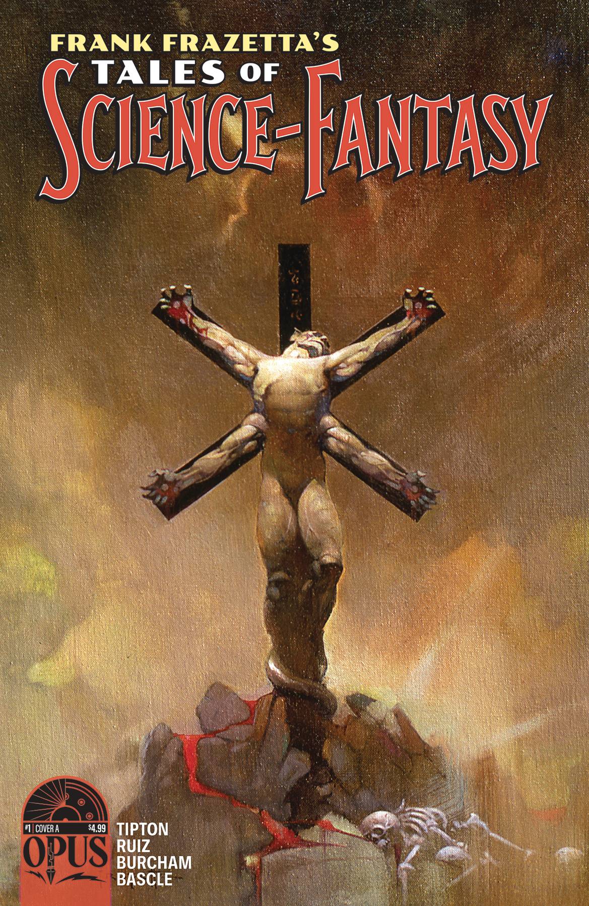 FRANK FRAZETTA TALES OF SCIENCE FANTASY #1 CVR B FRAZETTA