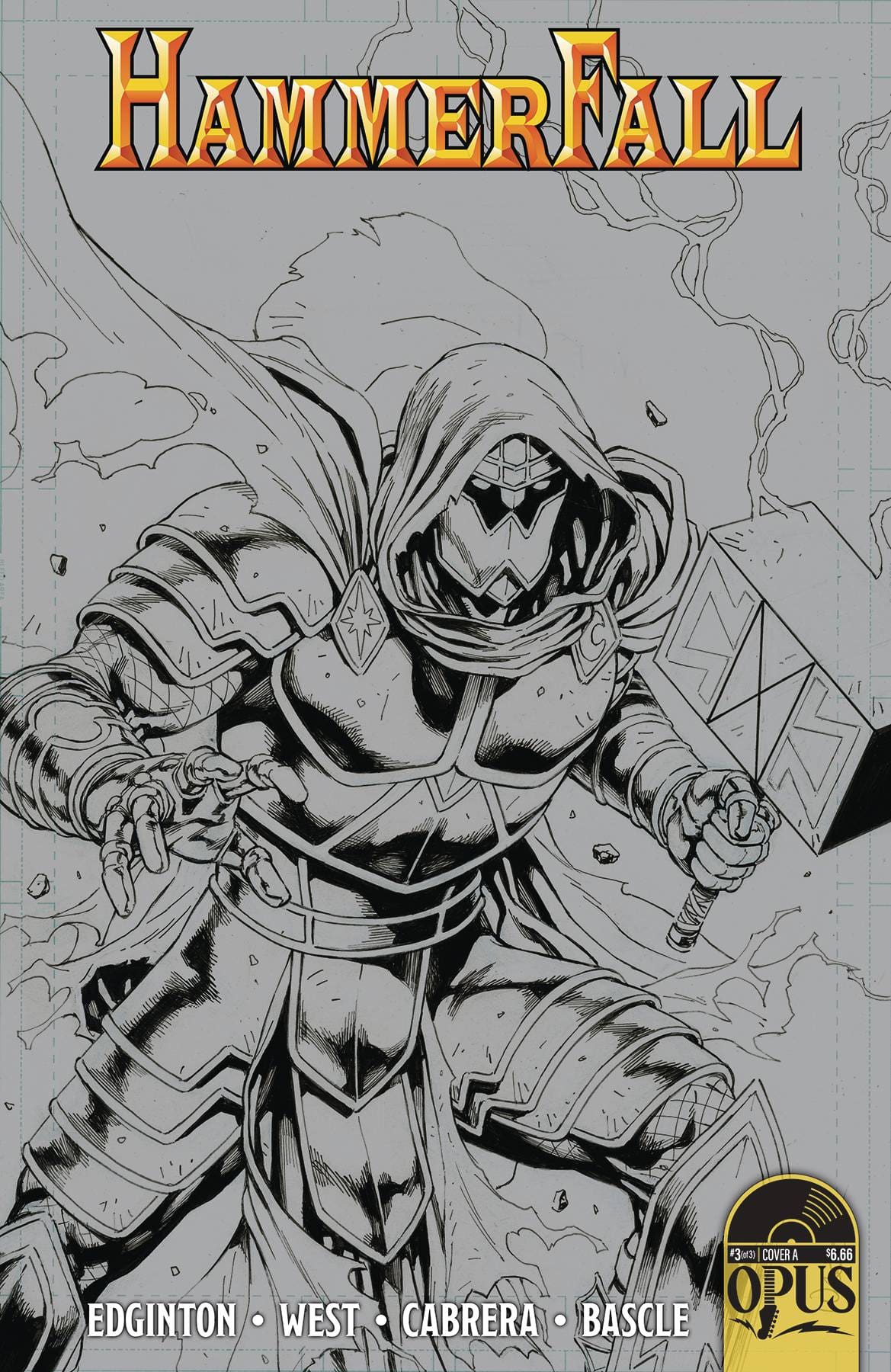 Opus Comics Comic Books HAMMERFALL #3 (OF 3) CVR A WEST 08593010084600311 JAN231738