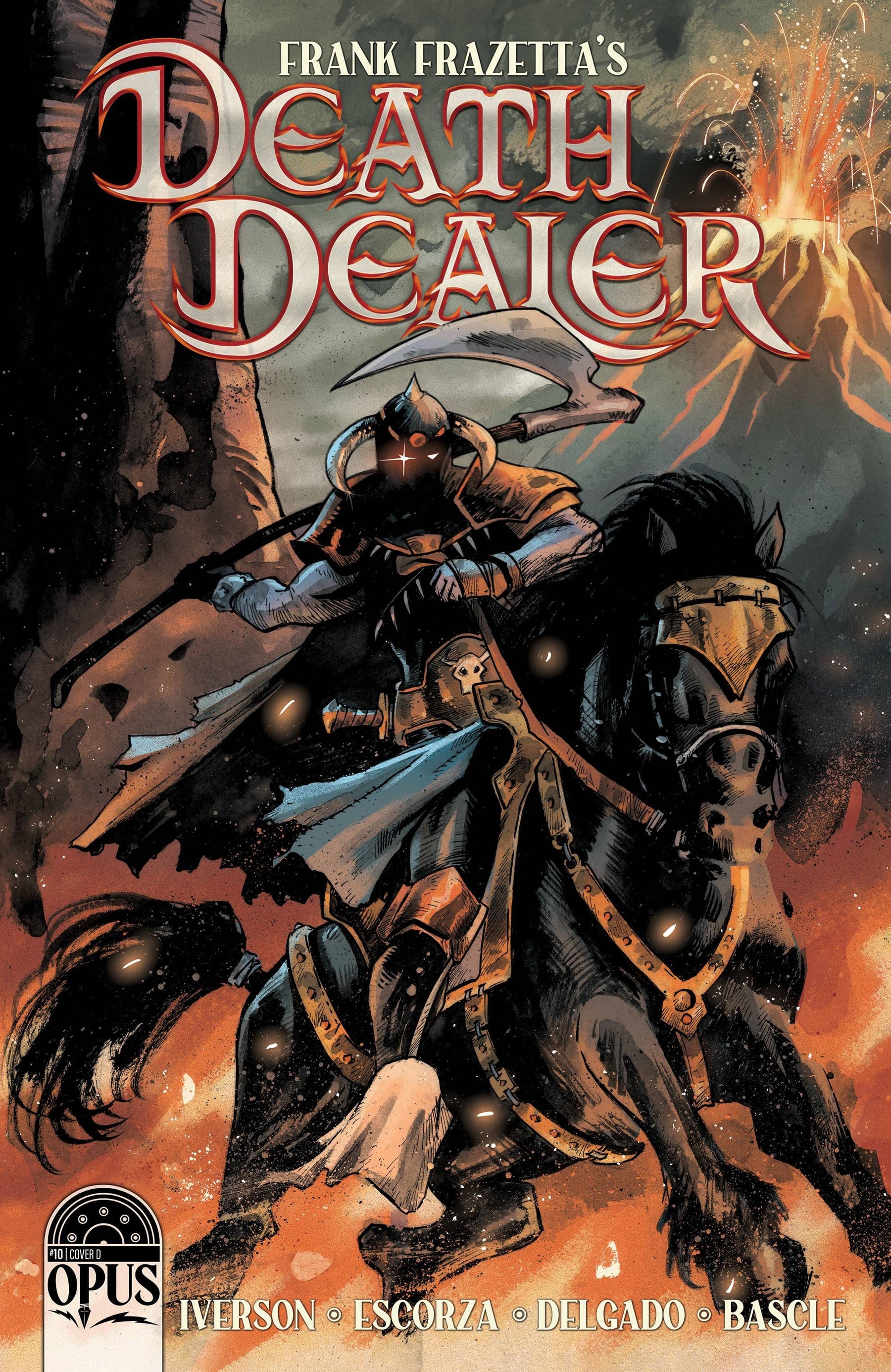 FRANK FRAZETTA DEATH DEALER #10 CVR D 1:10 INCV DUNBAR