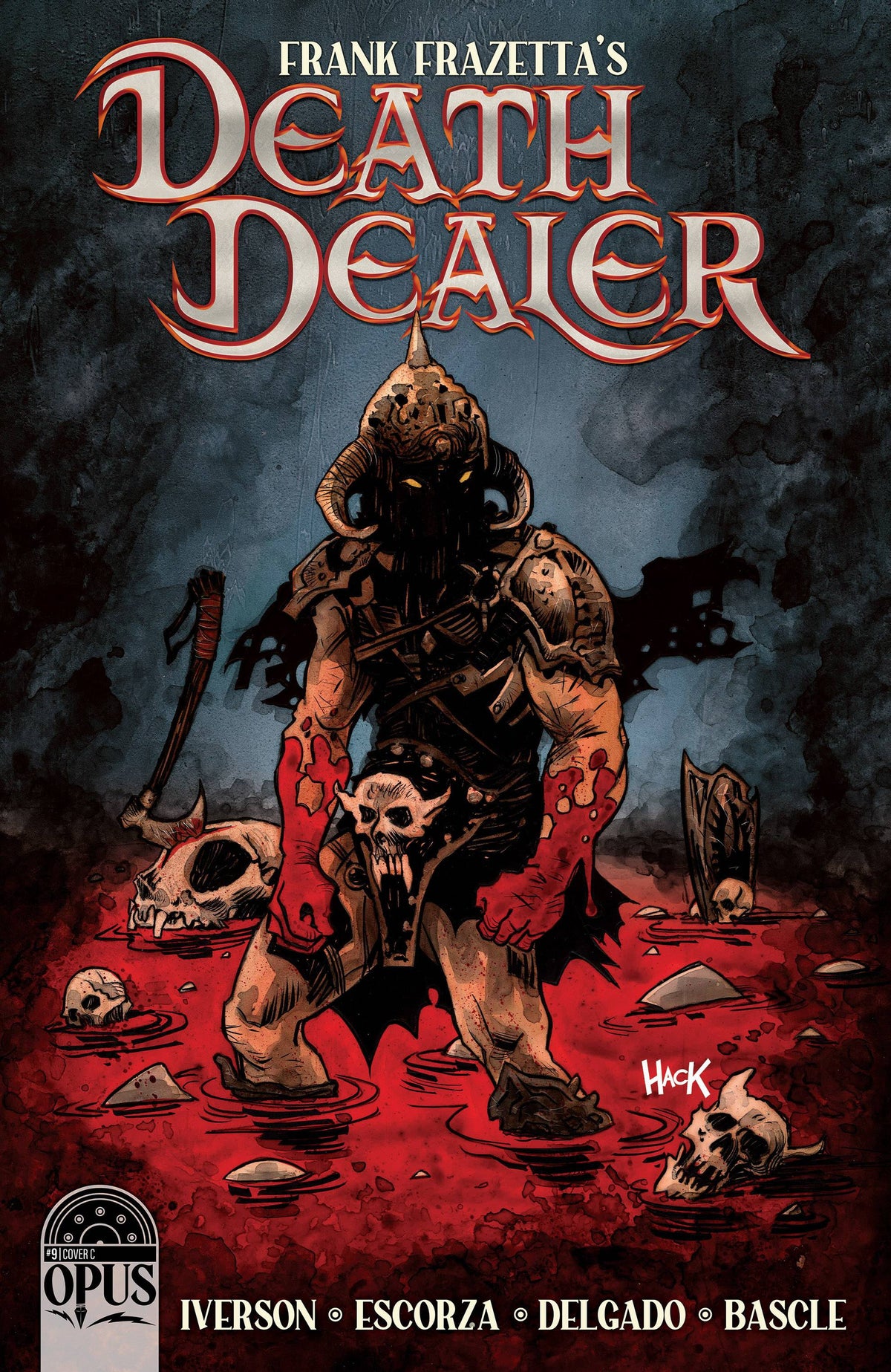 Opus Comics Comic Books > Incentives FRANK FRAZETTA DEATH DEALER #11 CVR C 1:5 INCV MEDELLIN 08593010075401131 JAN231735