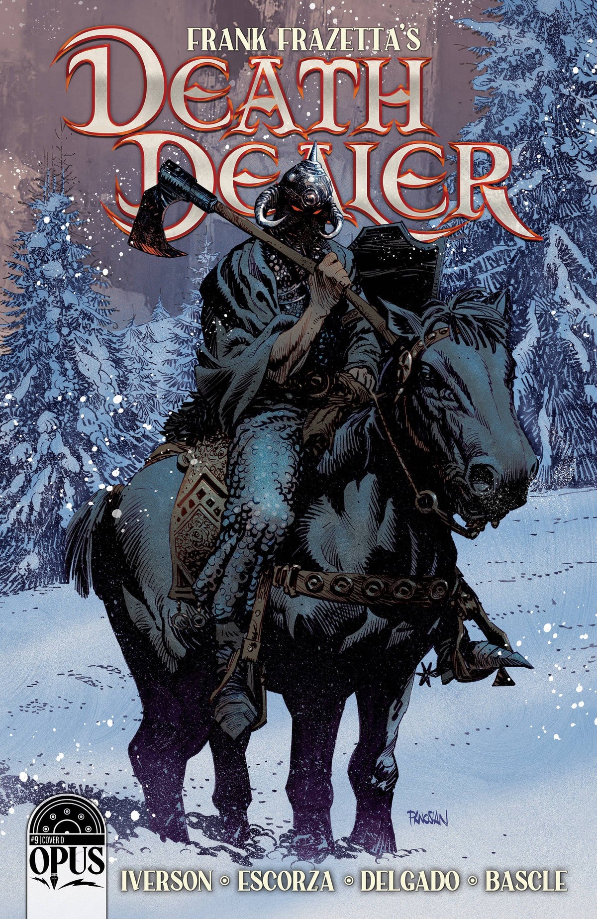 Opus Comics Comic Books > Incentives FRANK FRAZETTA DEATH DEALER #11 CVR D 1:10 INCV CASAS 08593010075401141 JAN231736