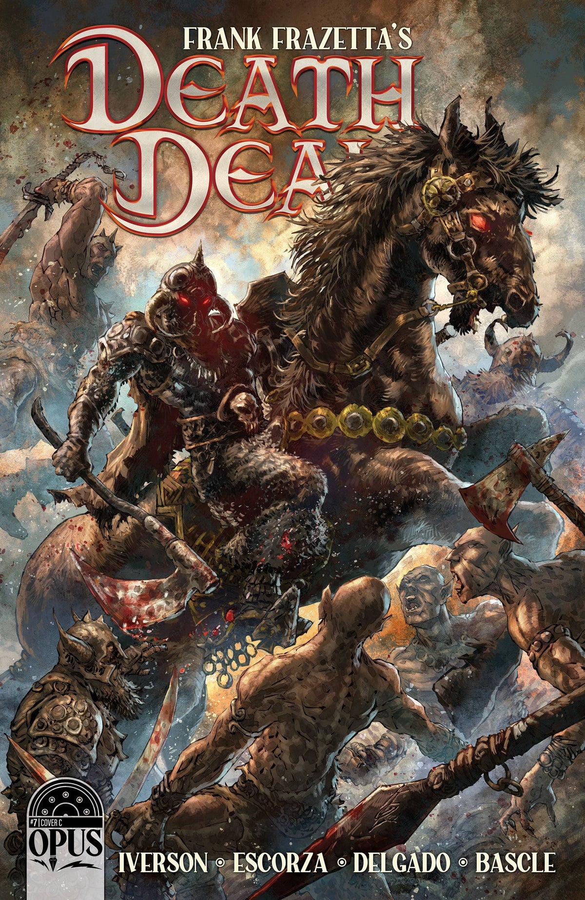Opus Comics Comic Books > Incentives FRANK FRAZETTA DEATH DEALER #7 CVR C 1:5  INCV QUAH 08593010075400731 SEP221854