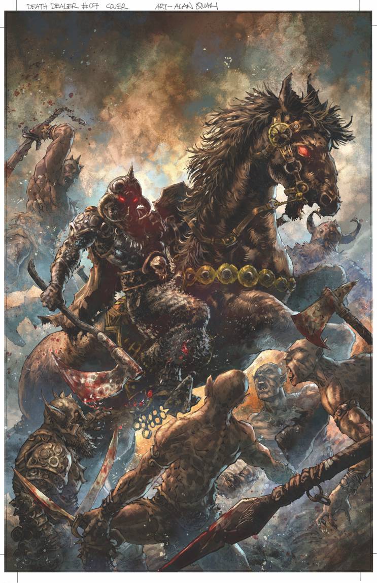 Opus Comics Comic Books > Incentives FRANK FRAZETTA DEATH DEALER #7 CVR E 1:15  INCV QUAH UNBRA 08593010075400751 SEP221856