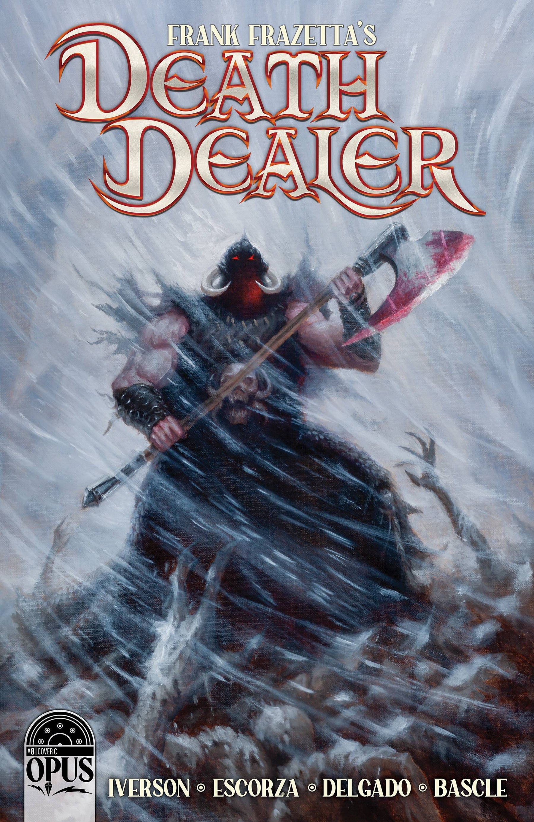 FRANK FRAZETTA DEATH DEALER #8 CVR C 1:5 INCV MANCO