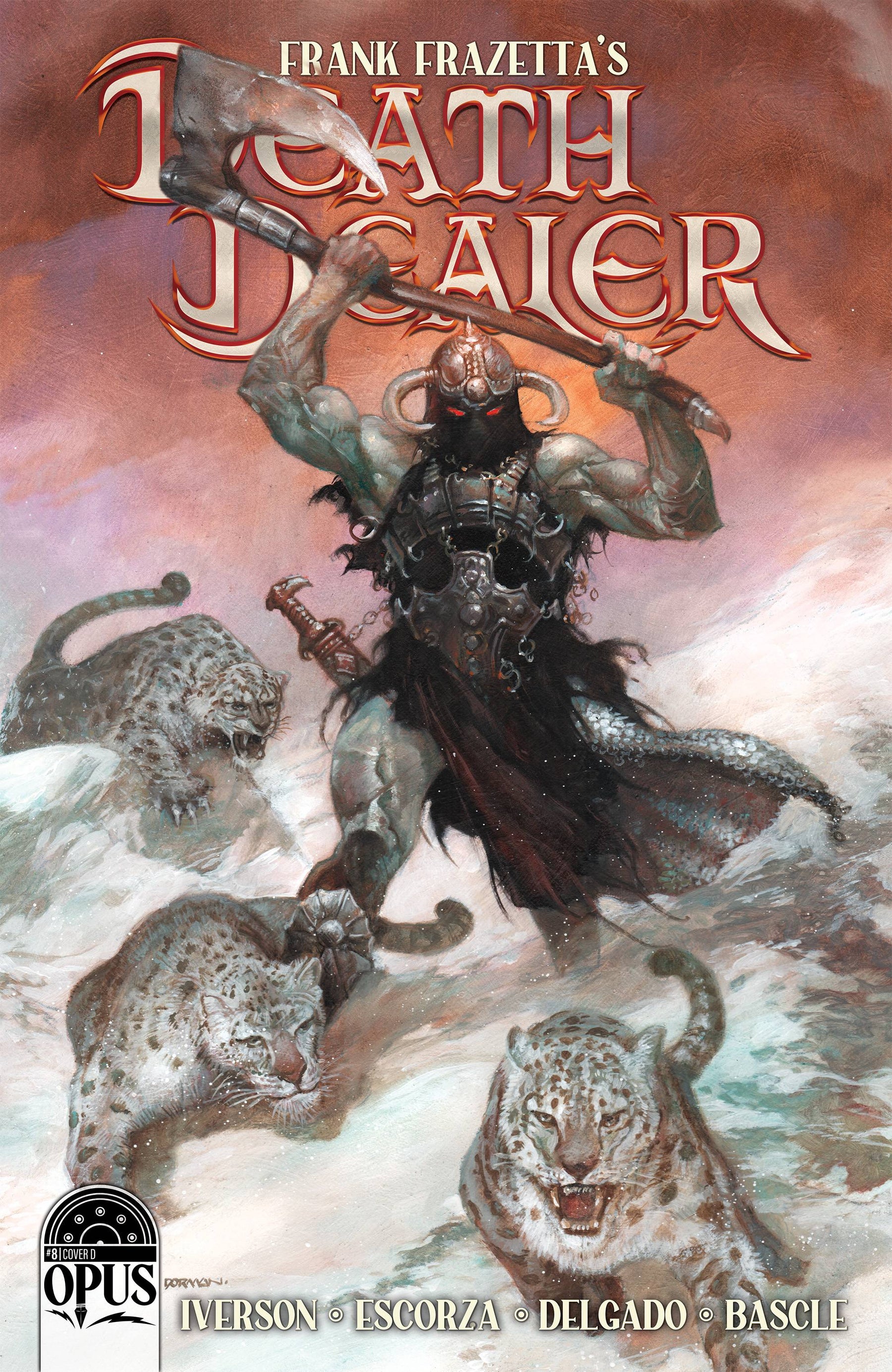 FRANK FRAZETTA DEATH DEALER #8 CVR D 1:10 INCV DORMAN