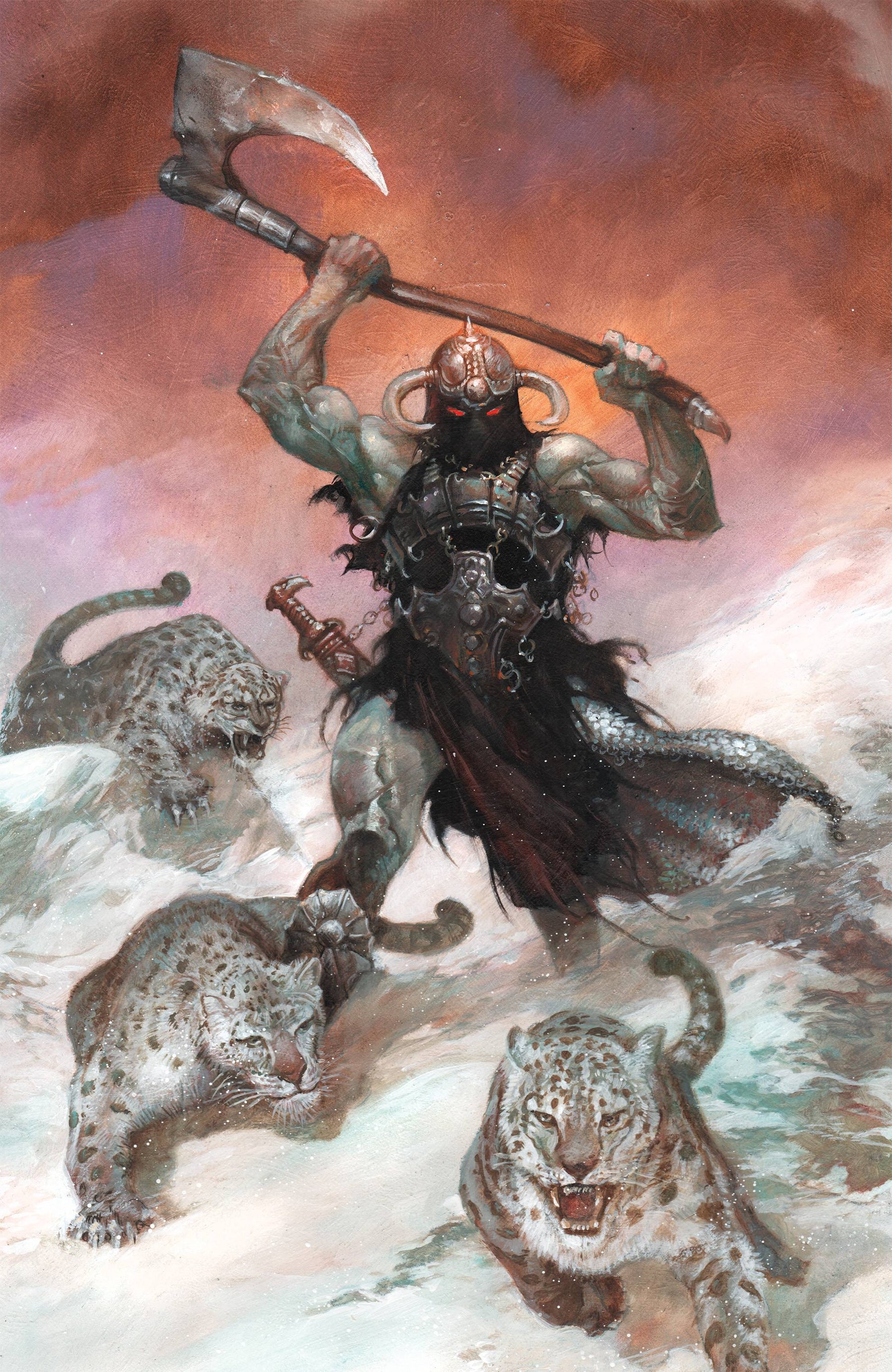 FRANK FRAZETTA DEATH DEALER #8 CVR E 1:15 INCV DORMAN UNB