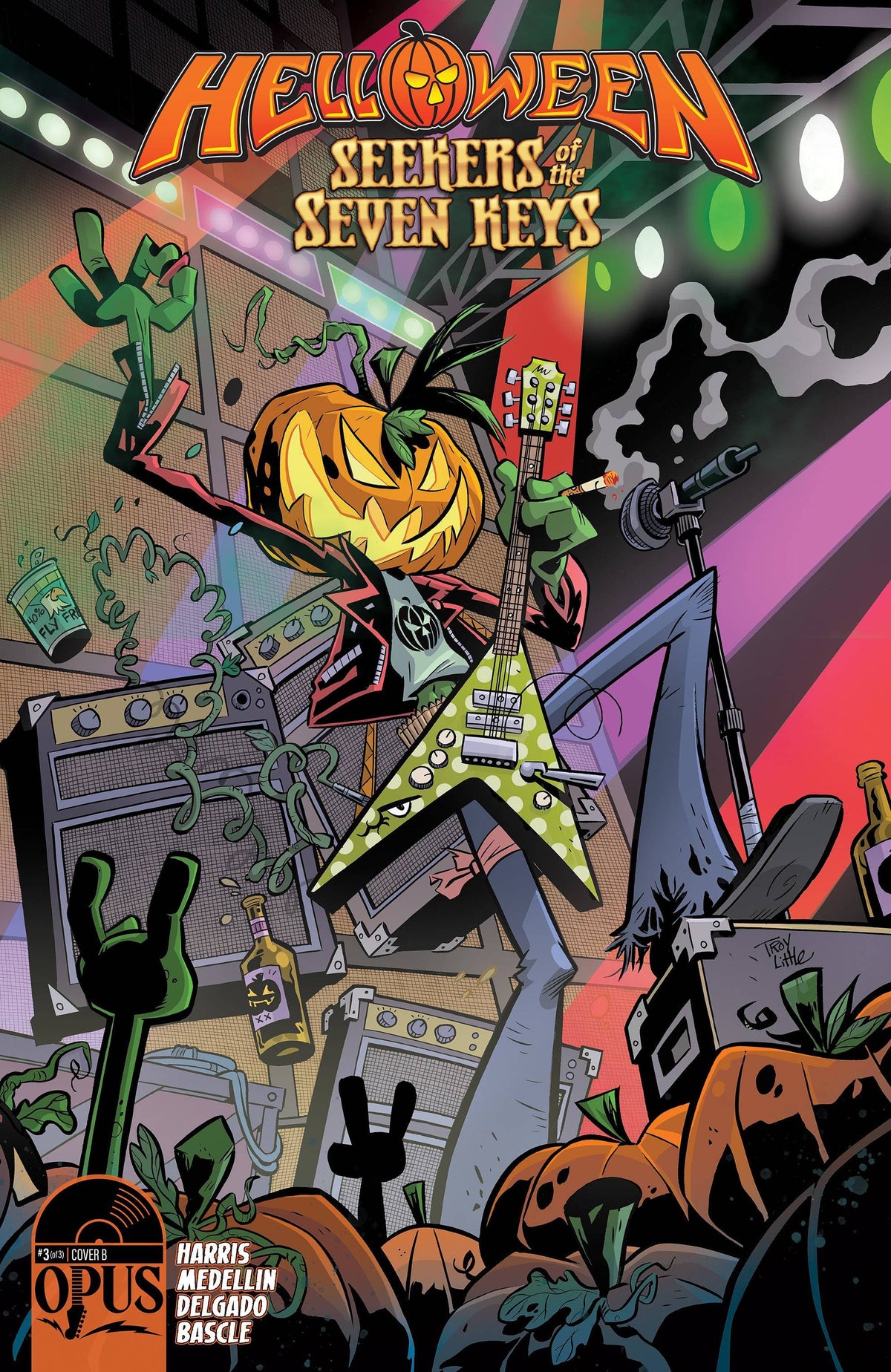 Opus Comics Comic Books > Incentives HELLOWEEN #3 (OF 3) CVR B 1:5 INCV LITTLE 08593010070900321 OCT221864