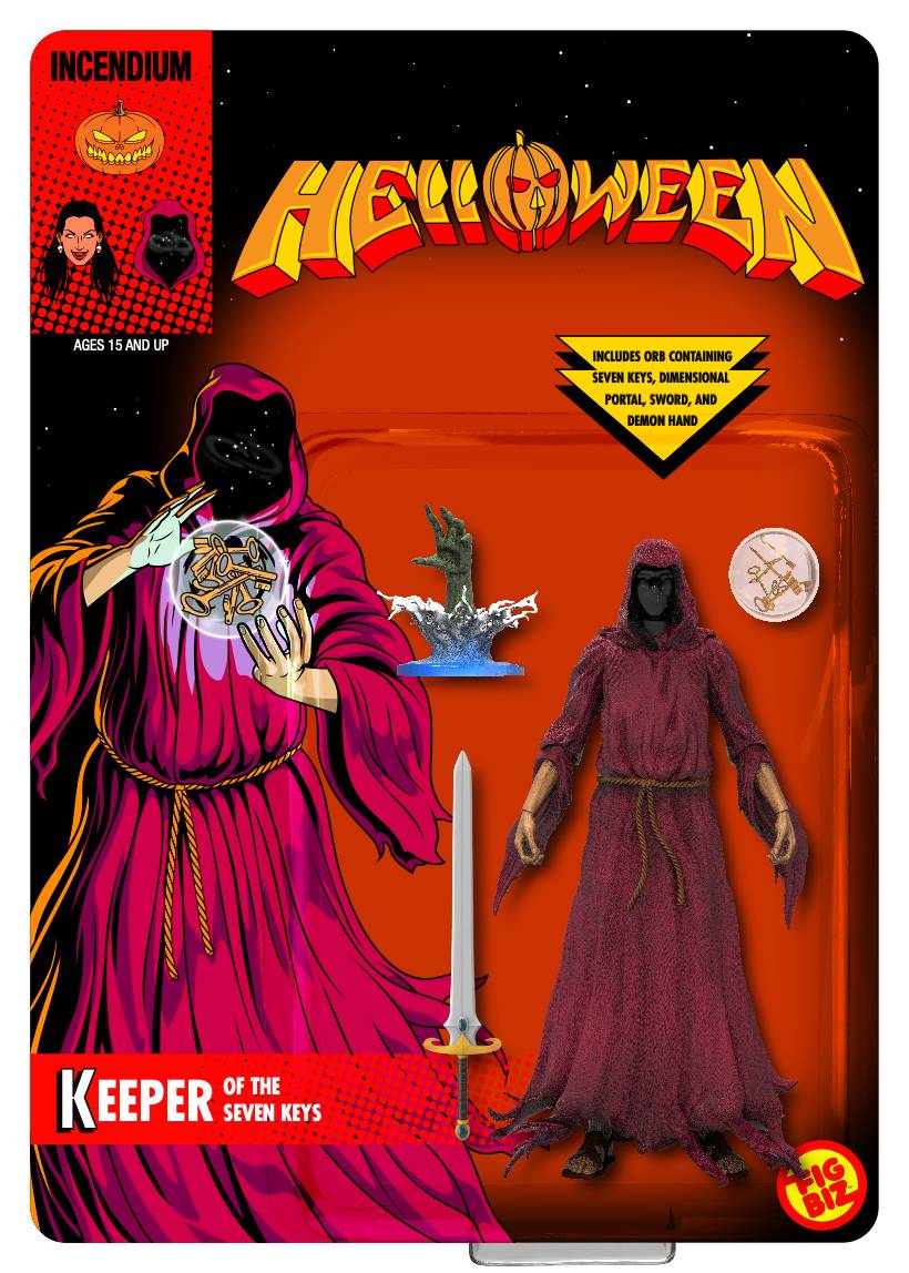 Opus Comics Comic Books > Incentives HELLOWEEN #3 (OF 3) CVR C 1:10 INCV KEEPER ACTION FIG 08593010070900331 OCT221865