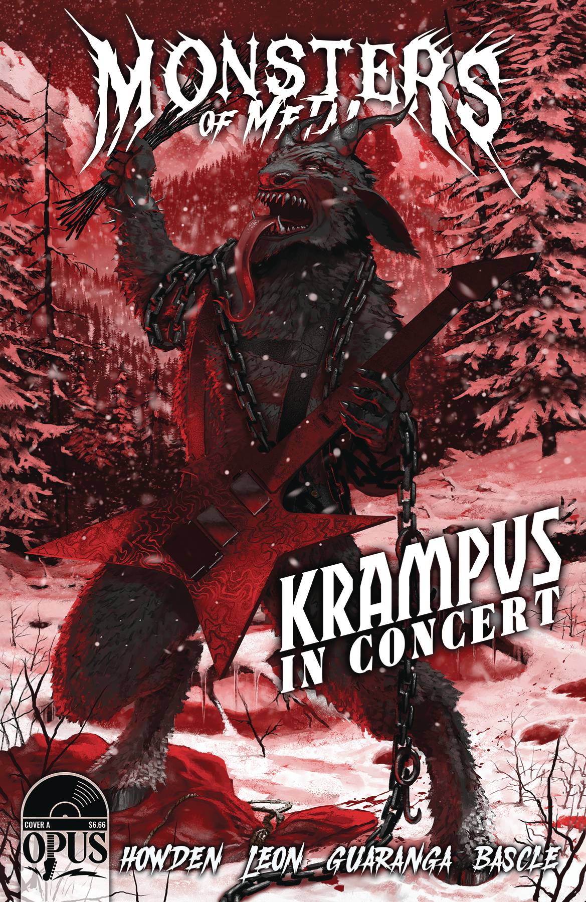 Opus Comics Comic Books MONSTER OF METAL KRAMPUS IN CONCERT CVR A CHRISTENSEN 08593010072300211 OCT221866