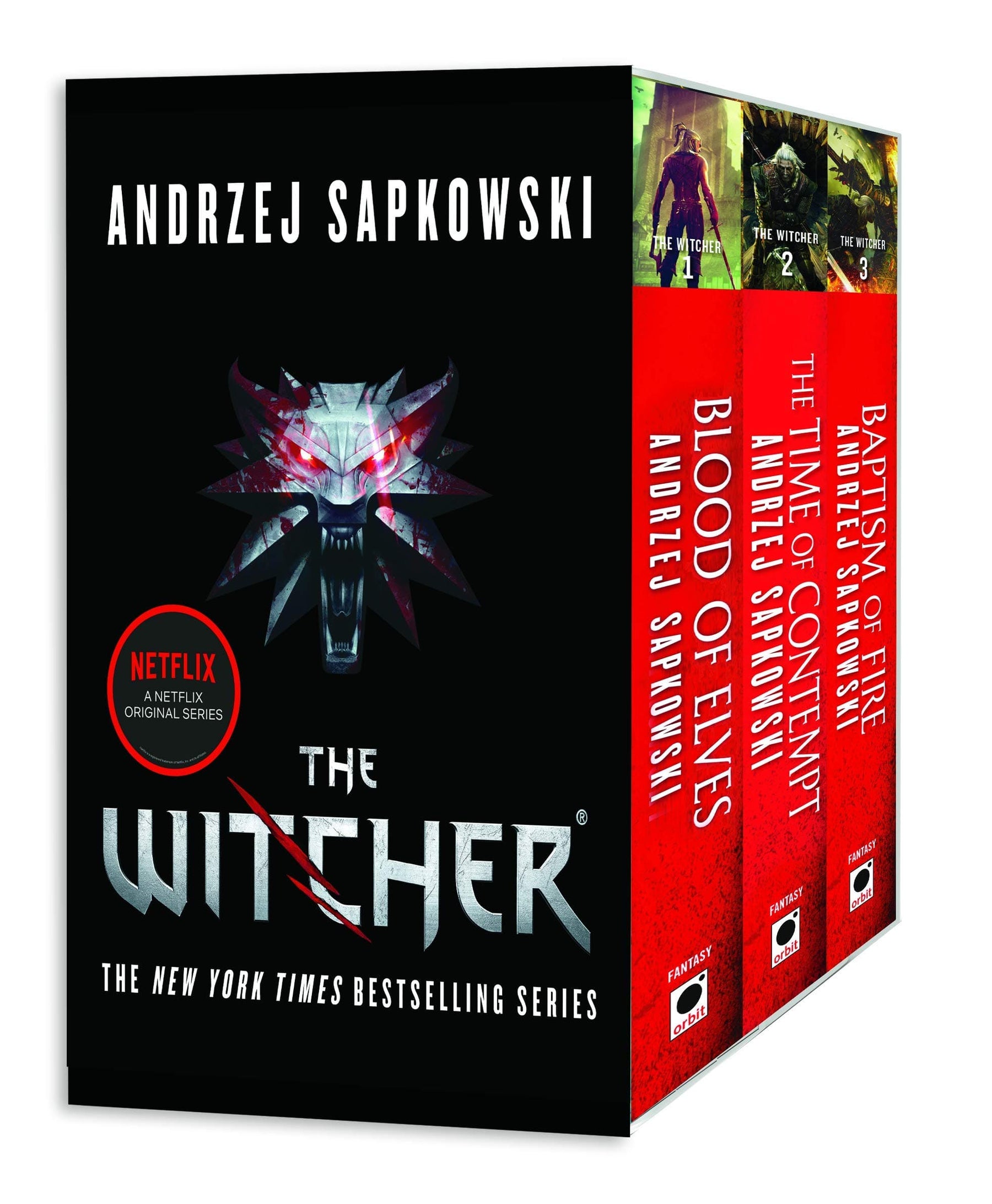 Orbit Books Witcher Vol. 1/2/3 Box Set: Blood of Elves/Time of Contempt/Baptism of Fire TP 9780316438971