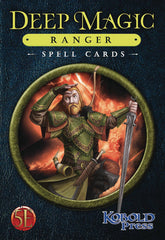 Paizo Publishing Tabletop Games > Role-Playing Games D&D 5E Compatible: Deep Magic - Spell Cards, Ranger 9781950789207 PZO KOB9207