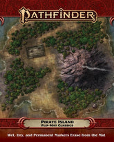 Paizo Publishing Tabletop Games > Role-Playing Games Pathfinder RPG: Flip-Mat Classics - Pirate Island 9781640784697 PZO 31041