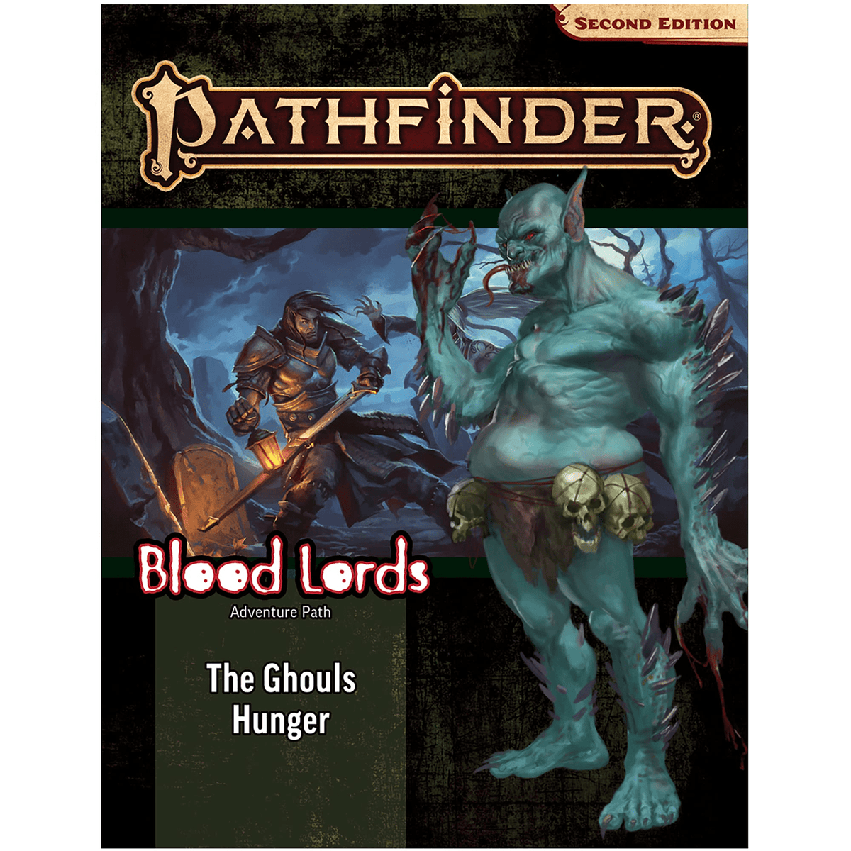 Paizo Publishing Tabletop Games > Role-Playing Games Pathfinder RPG 2E: Blood Lords Part 4 - Ghouls Hunger 9781640784673 PZO 90184