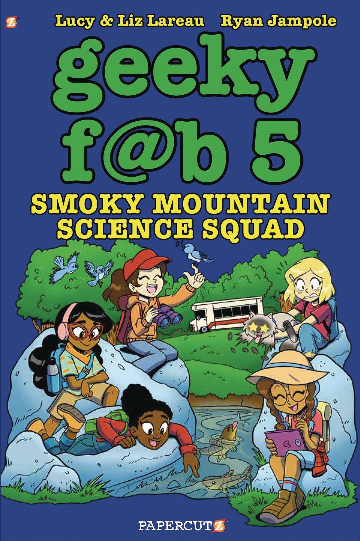 PAPERCUTZ Graphic Novel Geeky Fab Five GN Vol 05 Smoky Mountain Science Squad 9781545805619 FEB221608