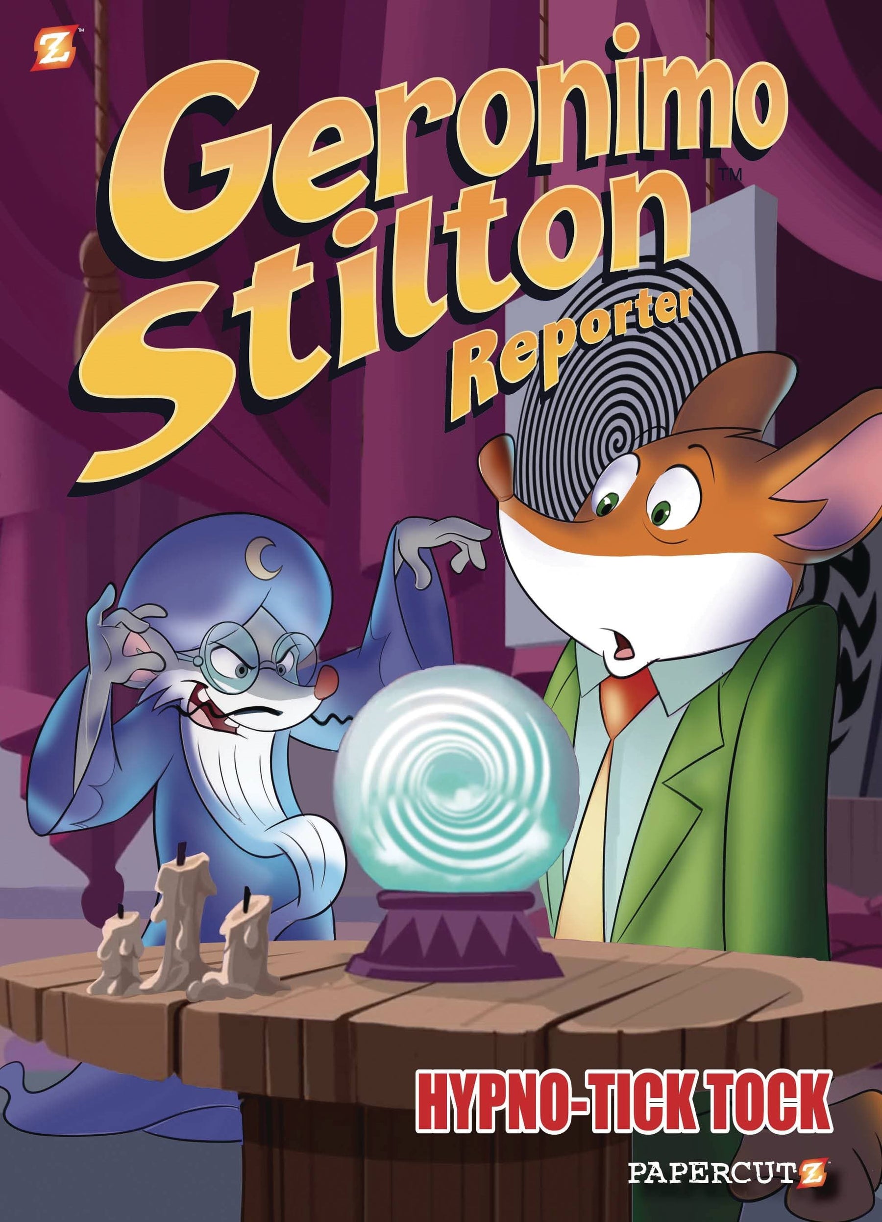 PAPERCUTZ Graphic Novel Geronimo Stilton Reporter HC Vol 08 Hypno Tick-Tock 9781545806999 AUG221723