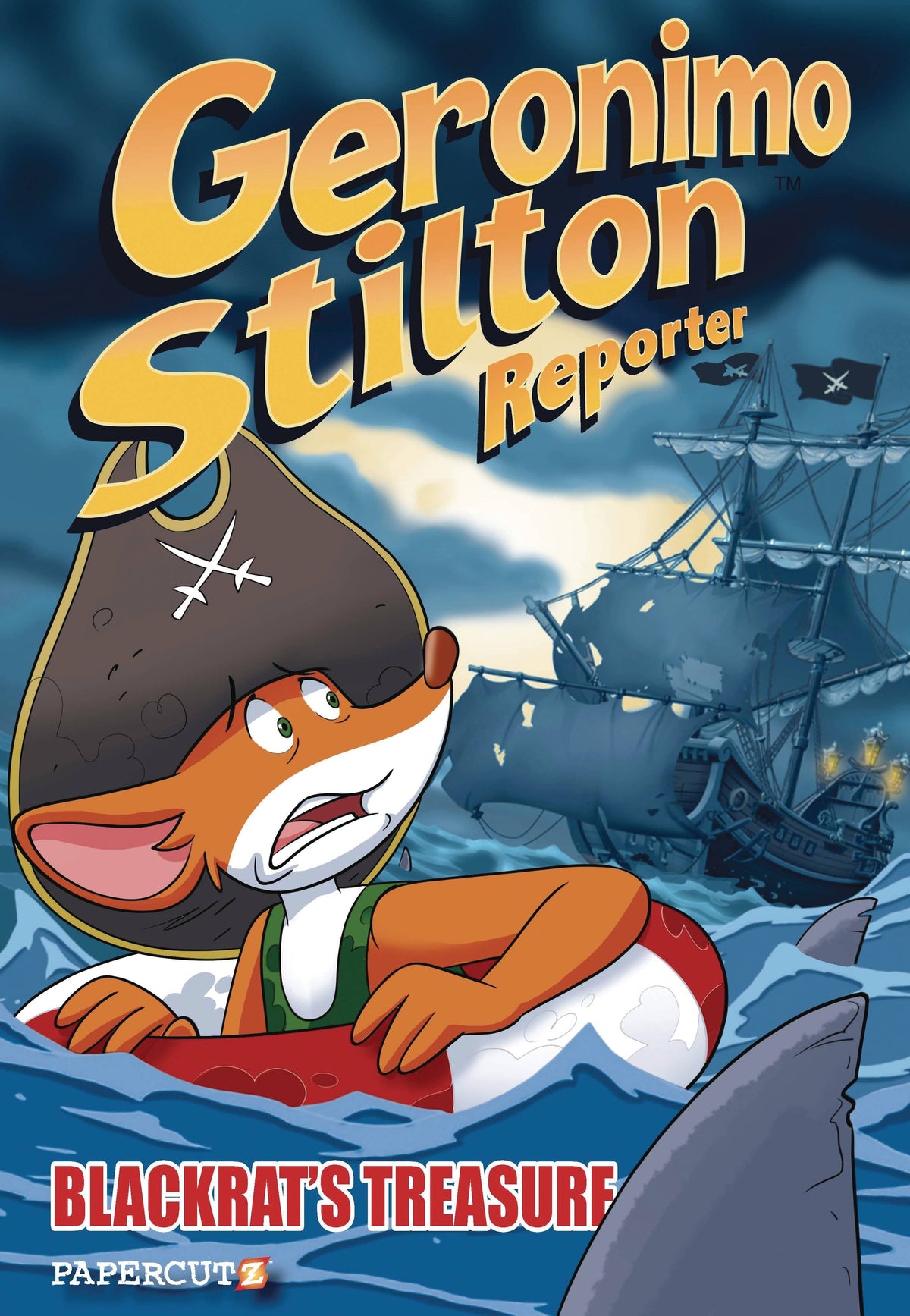 PAPERCUTZ Graphic Novel Geronimo Stilton Reporter HC Vol 10 Blackrats Treasure 9781545808665 JAN221566