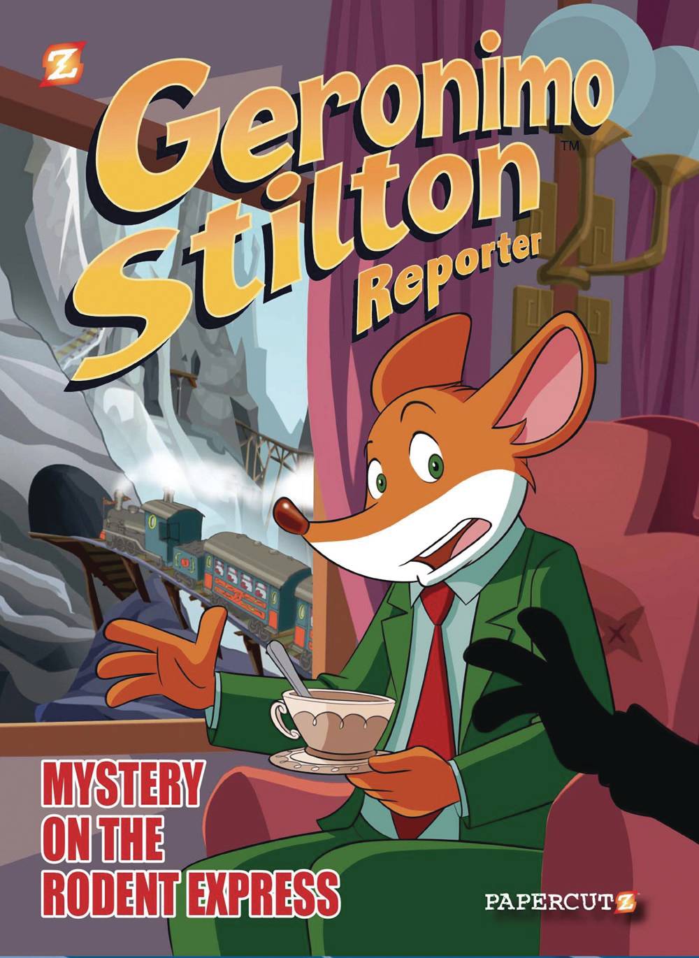 PAPERCUTZ Graphic Novel Geronimo Stilton Reporter HC Vol 11 Intrigue Rodent Express 9781545808856 MAY221688