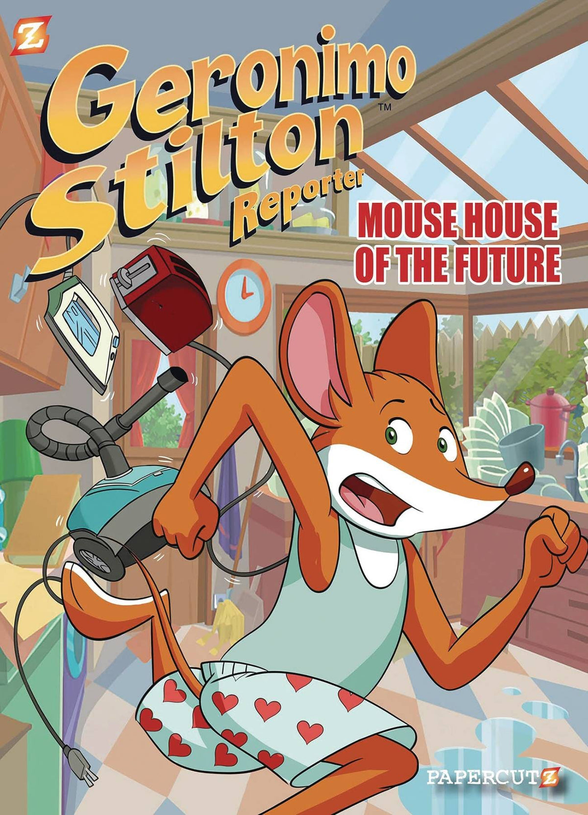 PAPERCUTZ Graphic Novel Geronimo Stilton Reporter HC GN Vol 12 Mouse House Of Future 9781545809709 AUG221722