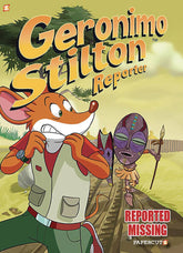 PAPERCUTZ Graphic Novel Geronimo Stilton Reporter HC Vol 13 Reported Missing 9781545810255 DEC221512