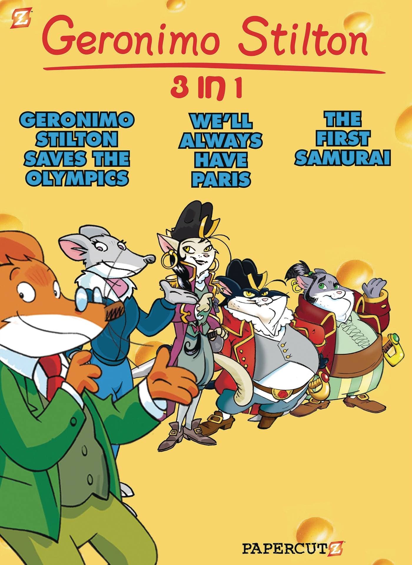 PAPERCUTZ INC Graphic Novel > Kids Geronimo Stilton 3In1 GN Vol 04 9781545808597 OCT229159