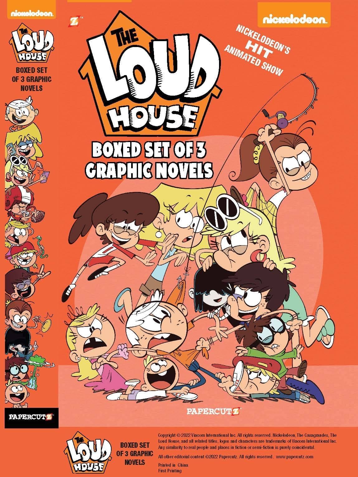 PAPERCUTZ Graphic Novel Loud House 3In1 Boxed Set 9781545809624 OCT229114