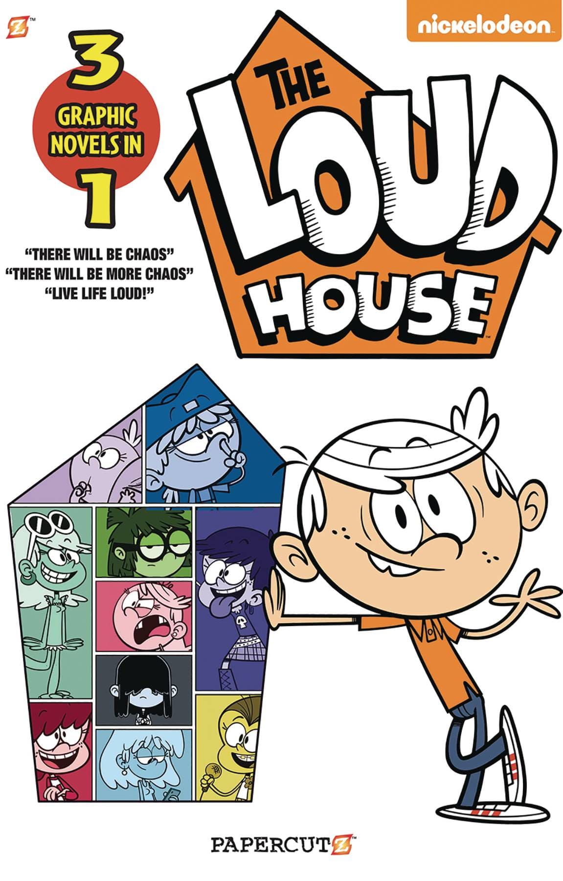 PAPERCUTZ Graphic Novel Loud House 3 In 1 TP Vol 01 9781545805305 OCT229115