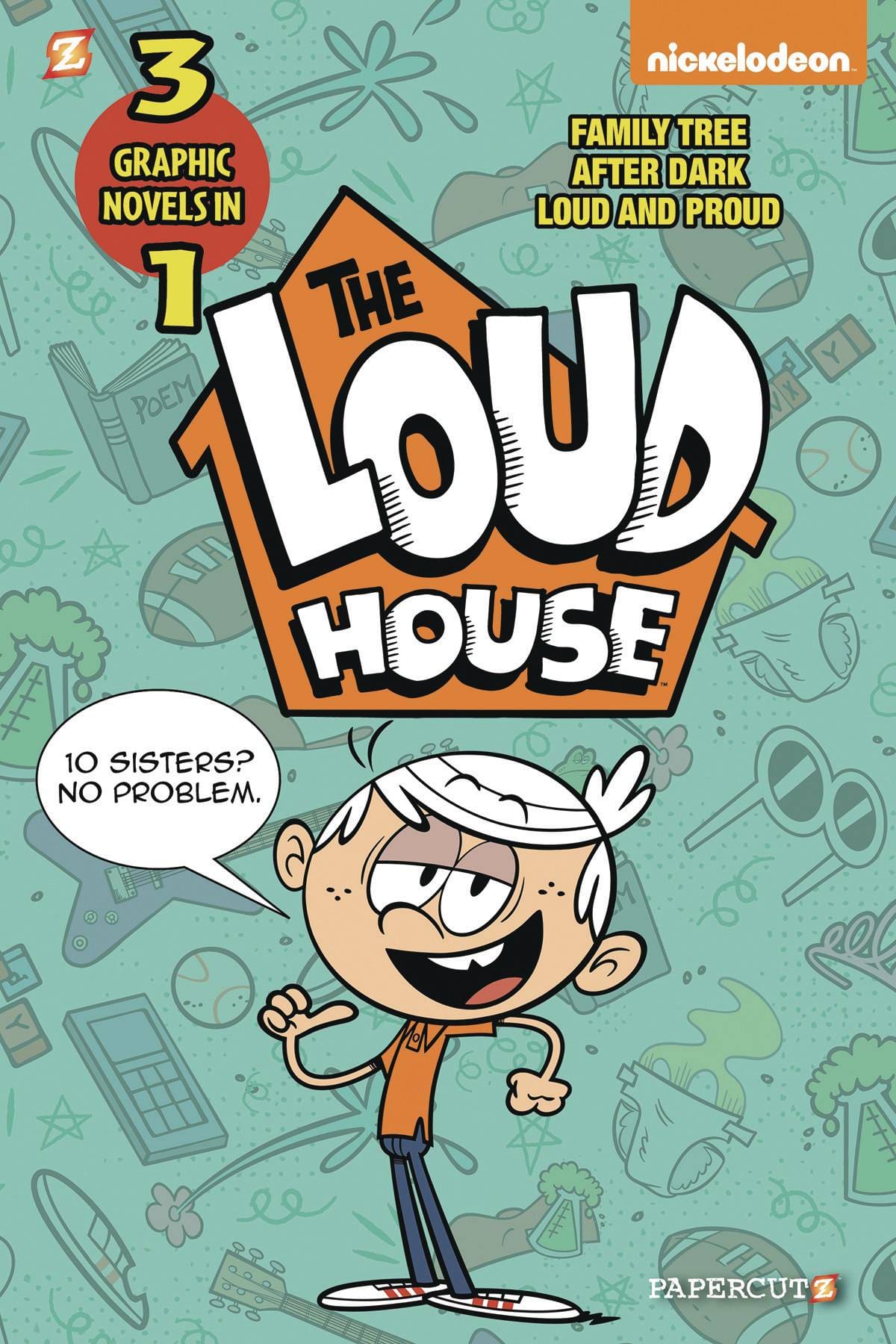 PAPERCUTZ Graphic Novel Loud House 3In1 GN Vol 02 9781545803349 OCT229116