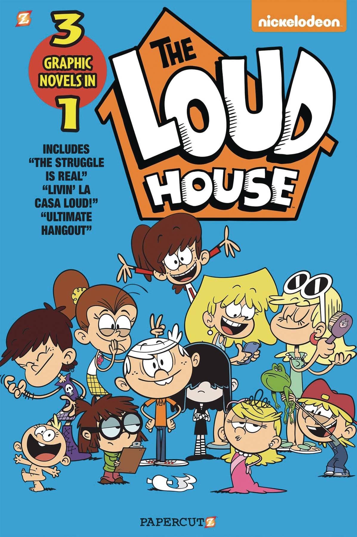 PAPERCUTZ Graphic Novel Loud House 3In1 GN Vol 03 9781545805602 OCT229117