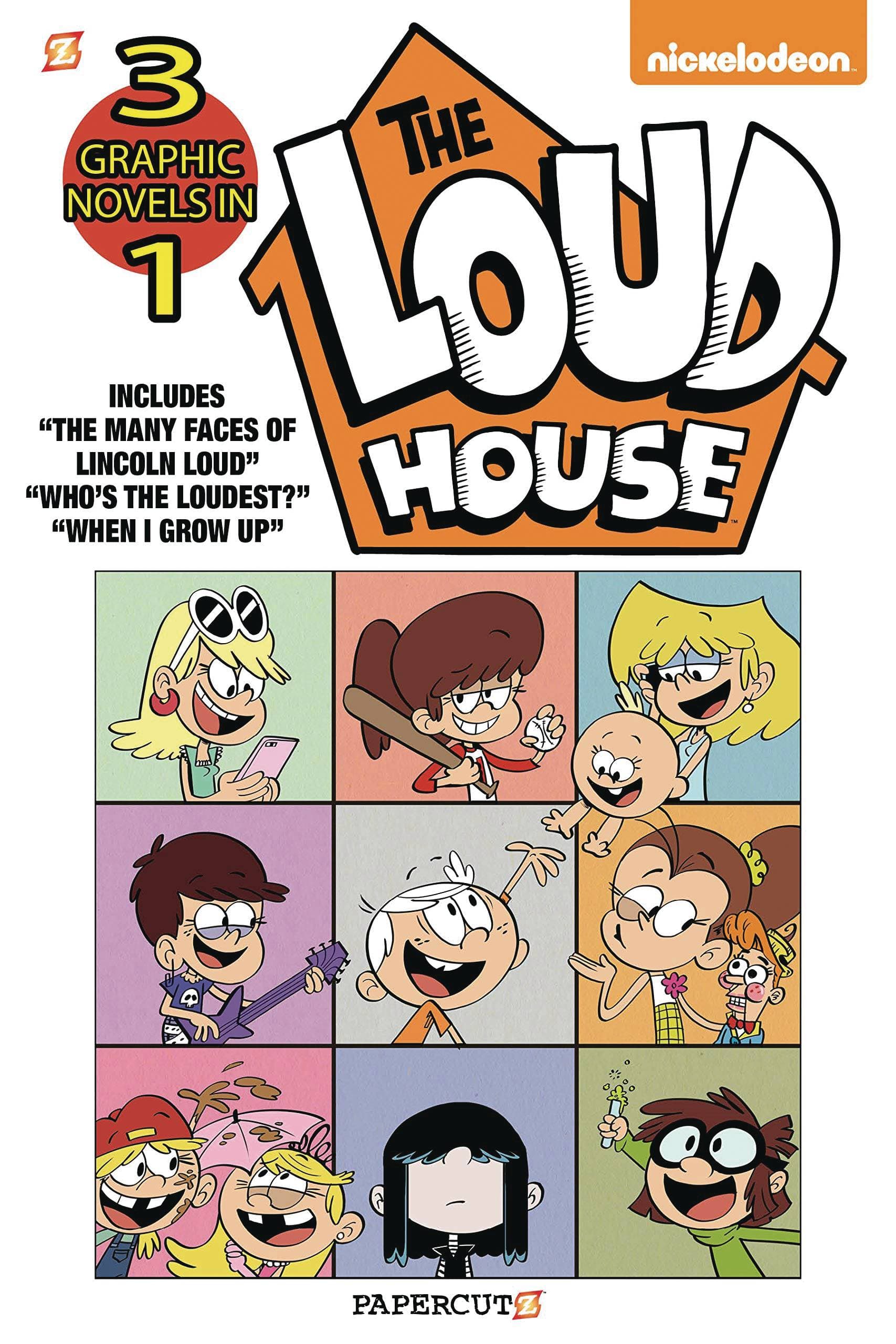 PAPERCUTZ Graphic Novel Loud House 3In1 GN Vol 04 9781545806395 OCT229118