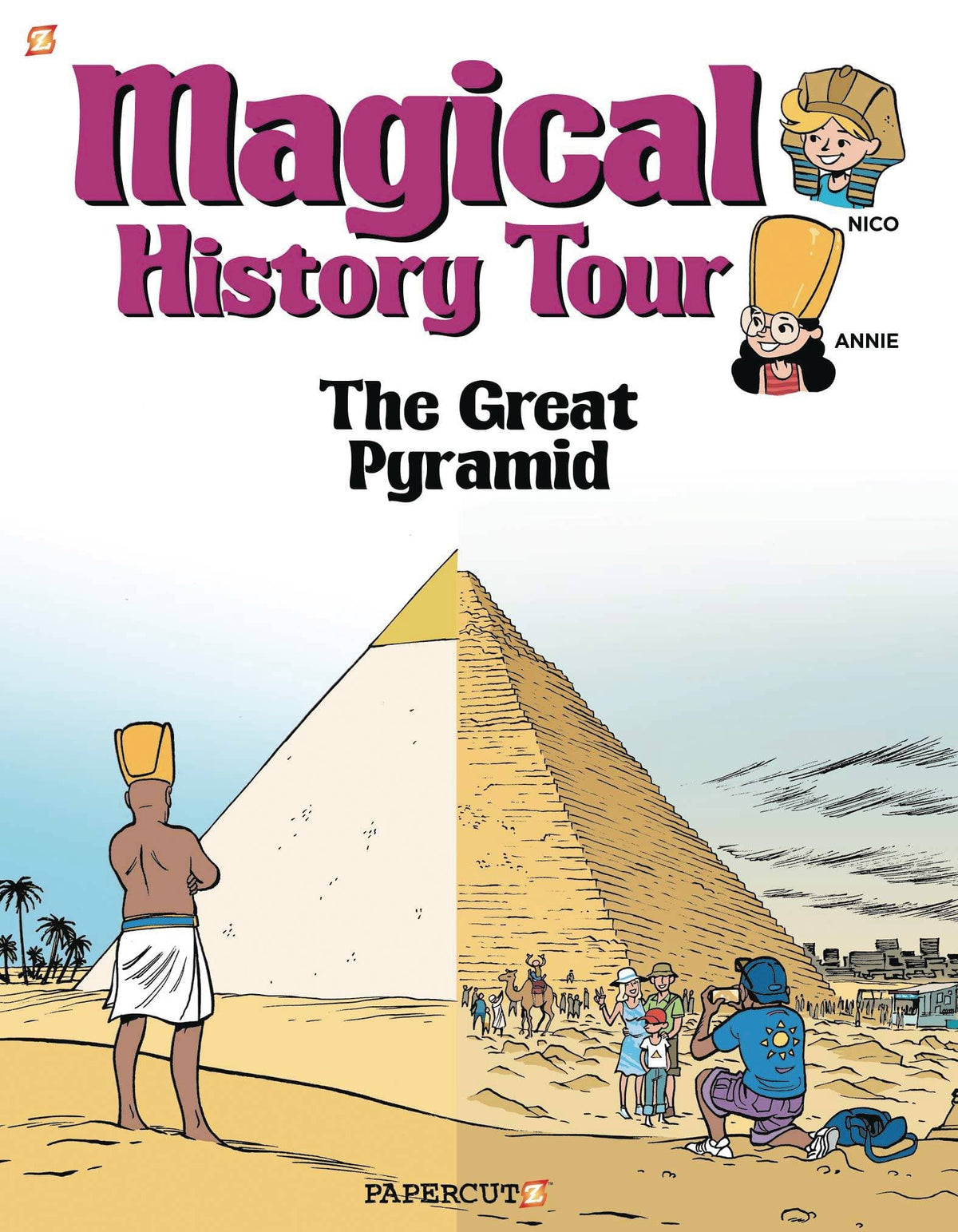 PAPERCUTZ Graphic Novel Magical History Tour HC Vol 01 The Great Pyramids 9781545806333 JAN238623