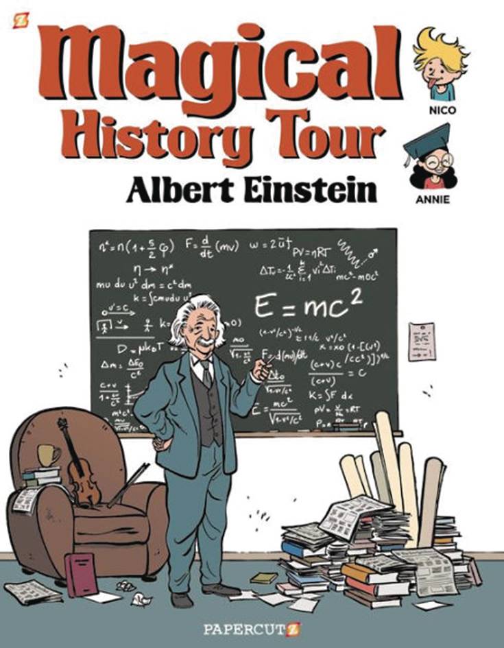 PAPERCUTZ Graphic Novel Magical History Tour GN Vol 06 Albert Einstein 9781545807736 JUN221788