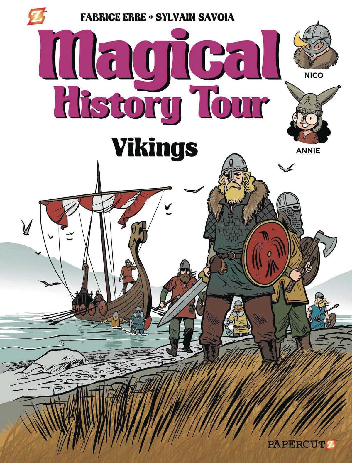 PAPERCUTZ Graphic Novel Magical History Tour GN Vol 08 Vikings 9781545808757 FEB221610