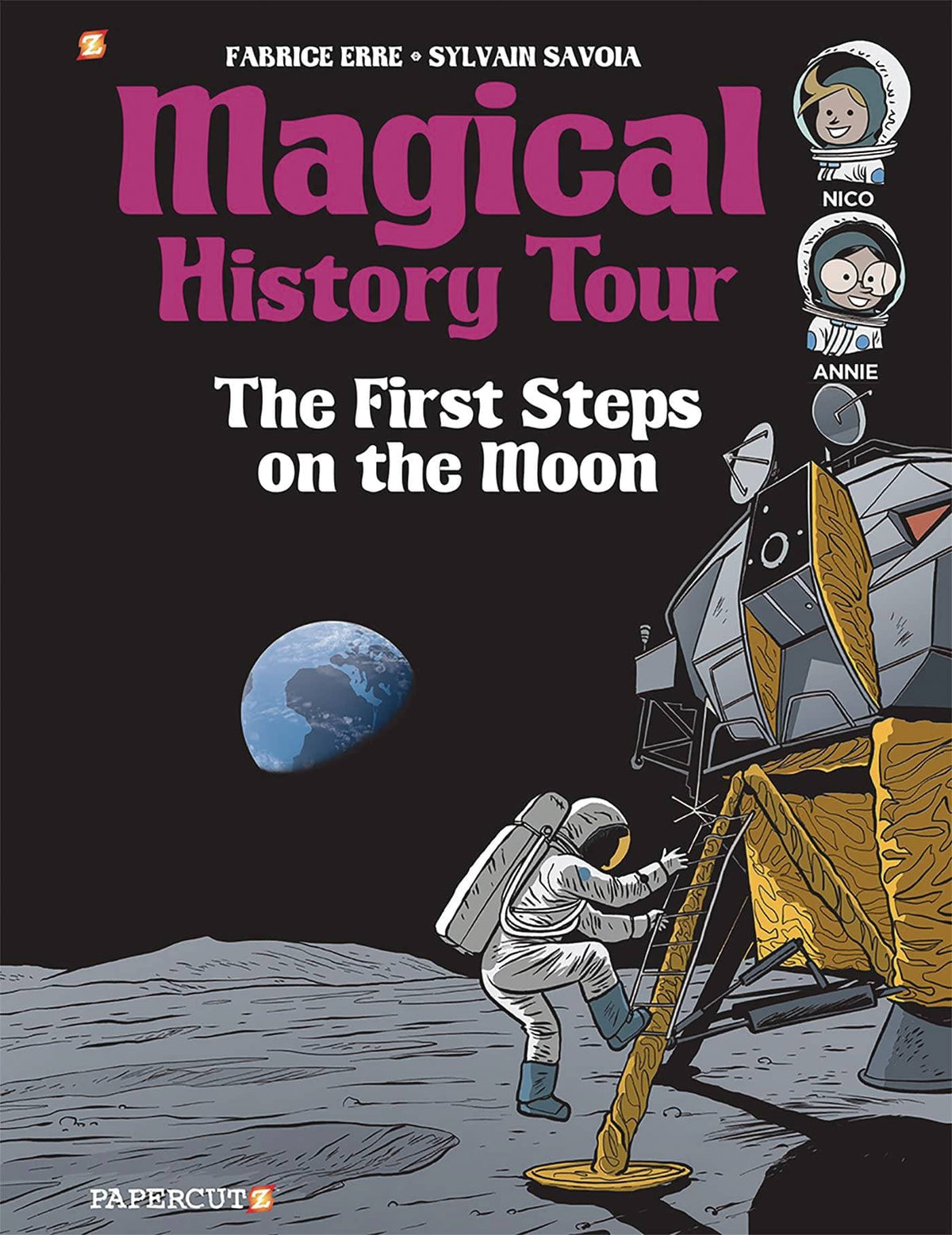 PAPERCUTZ Graphic Novel Magical History Tour GN Vol 10 First Steps On The Moon 9781545808948 JUN221785