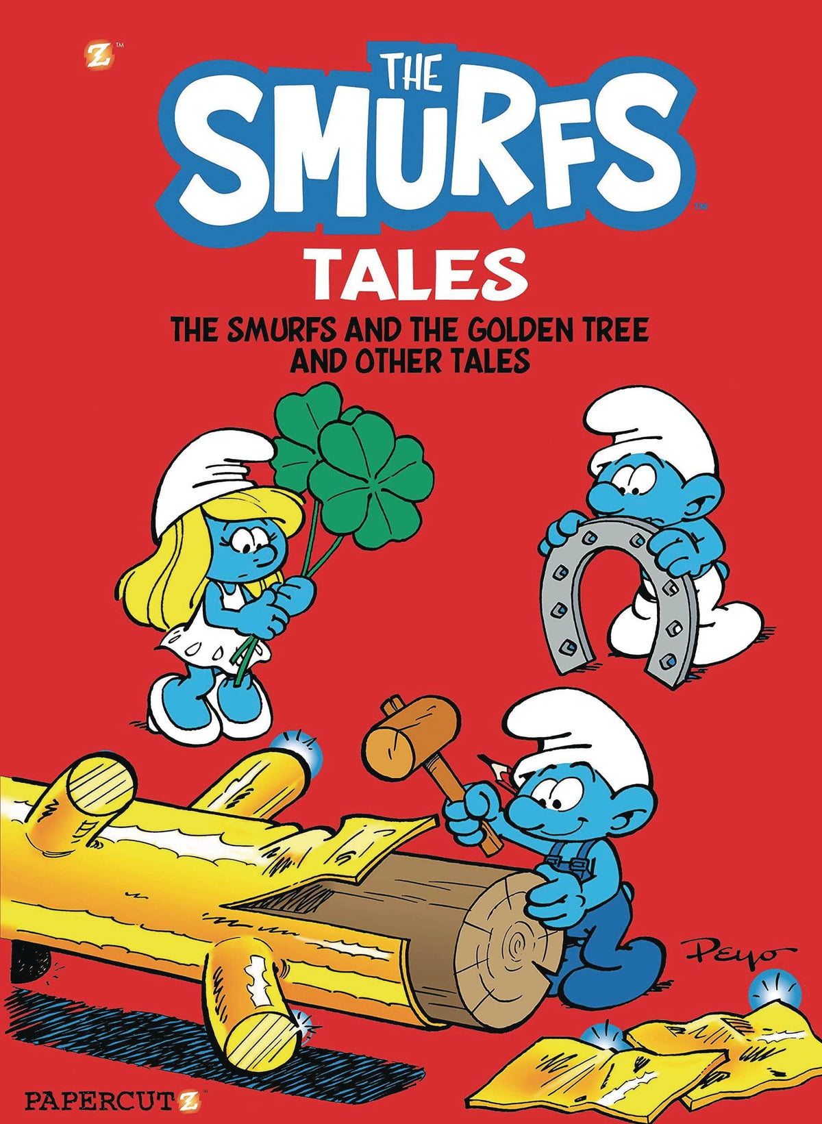 PAPERCUTZ Graphic Novel > Kids Smurf Tales GN Vol 05 Golden Trees & Other Tales 9781545808863 OCT229164