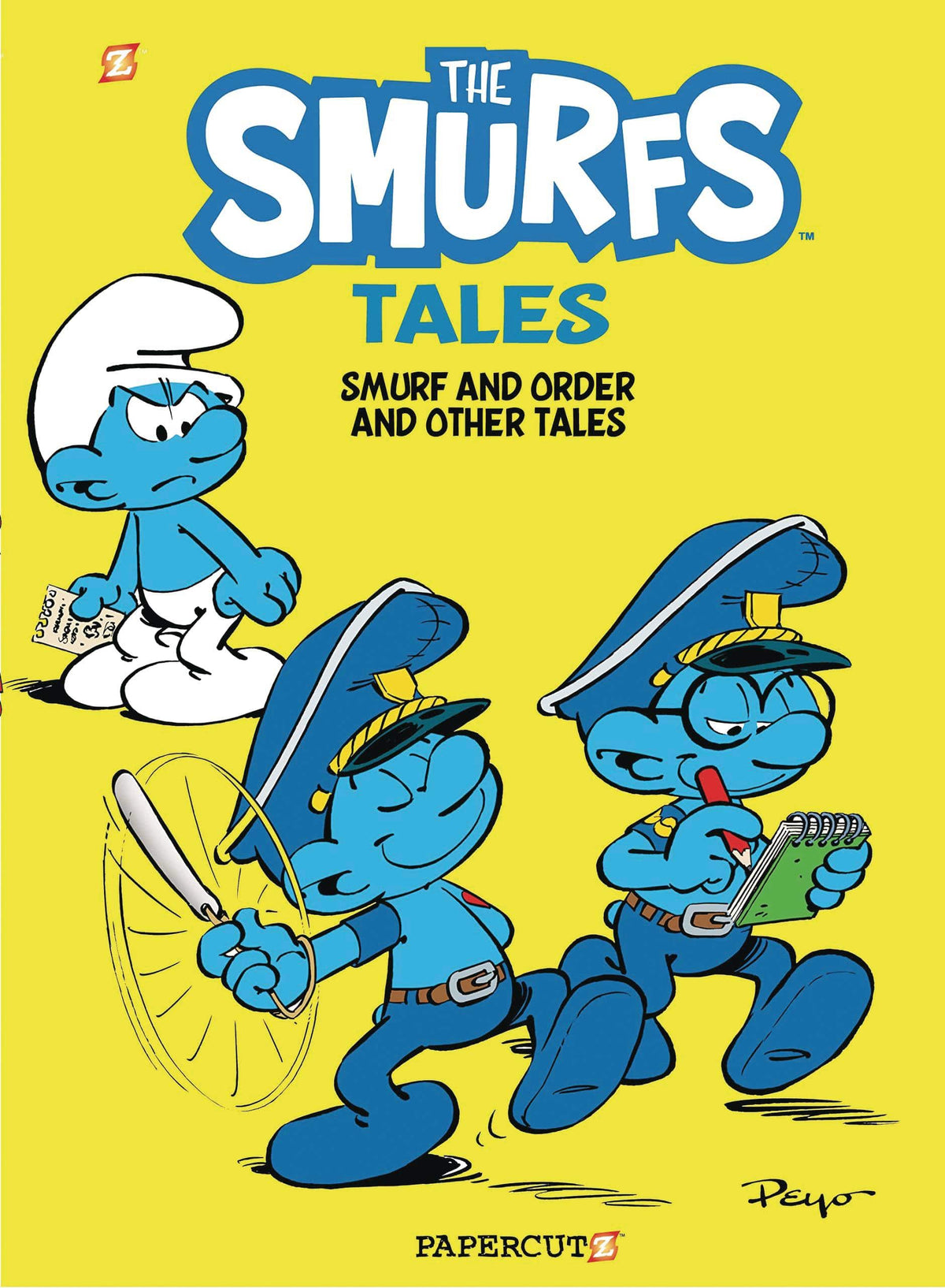 PAPERCUTZ Graphic Novel > Kids Smurf Tales GN Vol 06 Smurf And Order & Other Tales 9781545809761 SEP221905