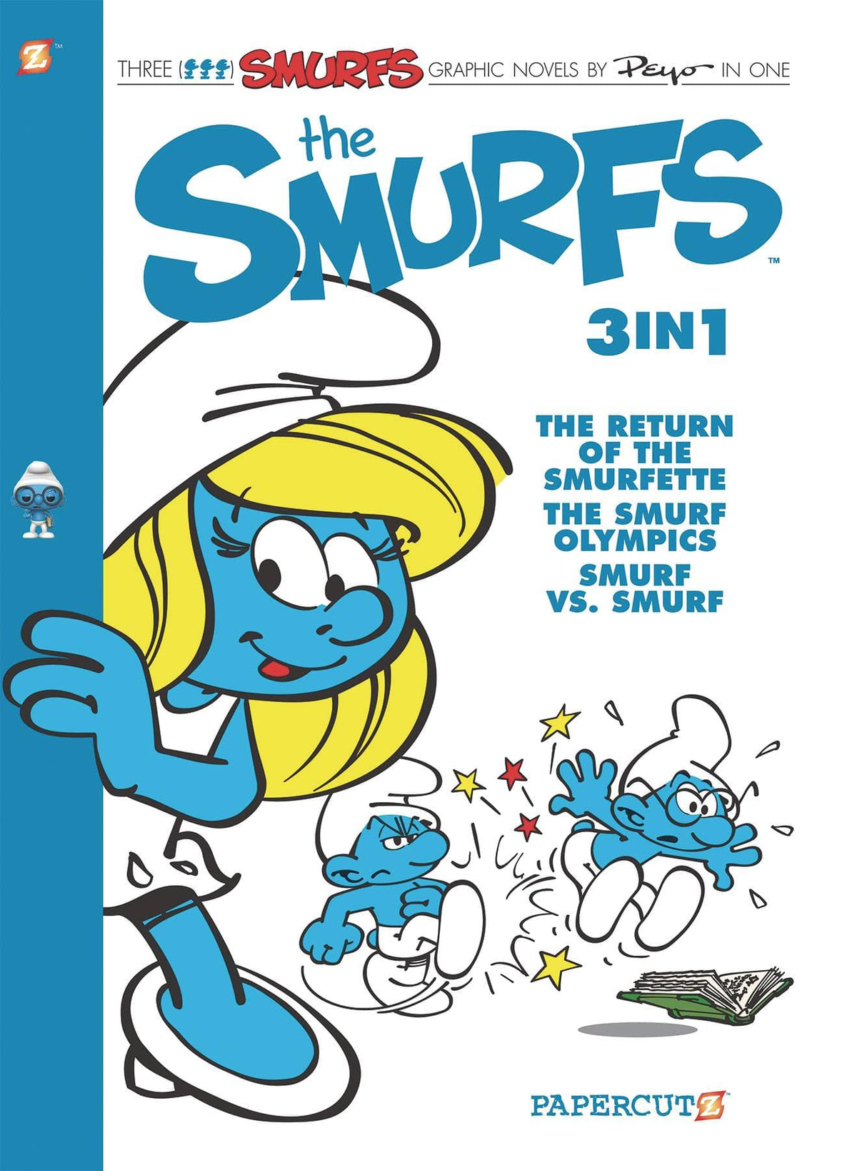 PAPERCUTZ Graphic Novel Smurfs 3In1 GN Vol 04 9781545804100 OCT229176