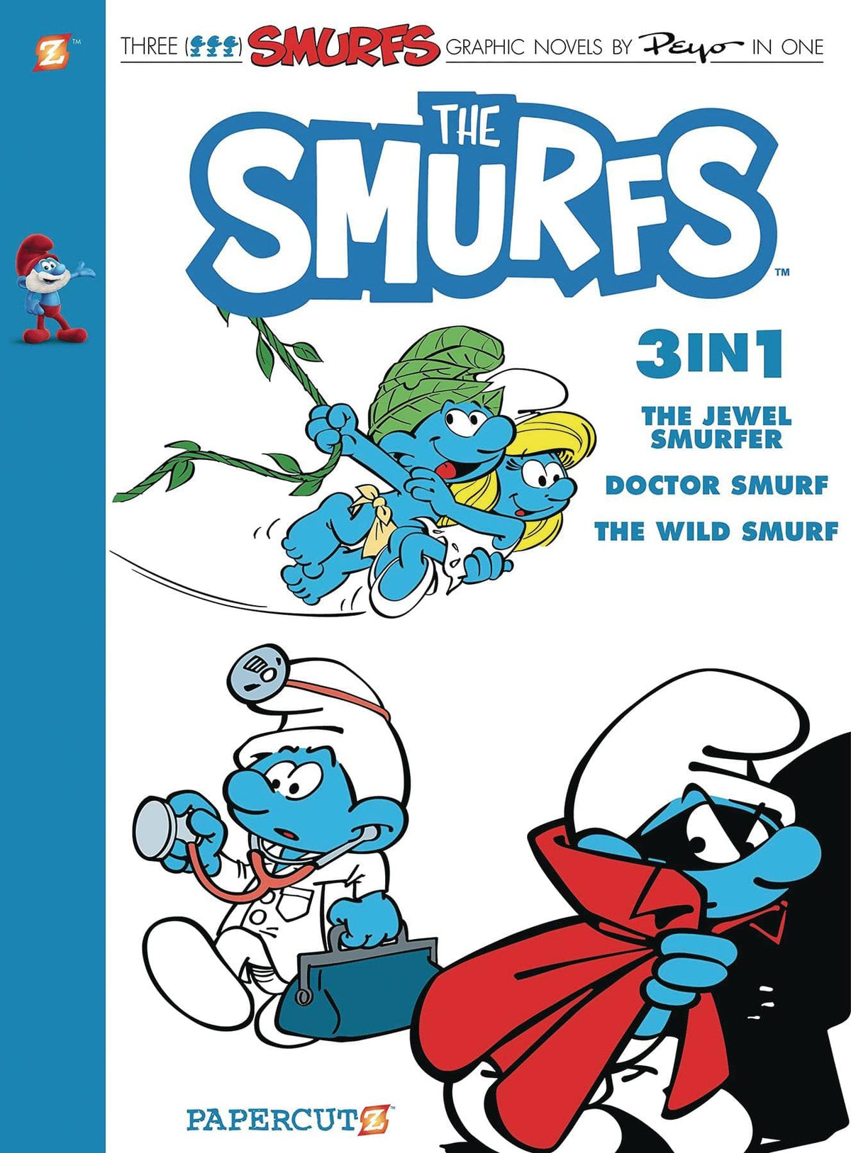 PAPERCUTZ Graphic Novel Smurfs 3In1 GN Vol 07 9781545809716 OCT229179