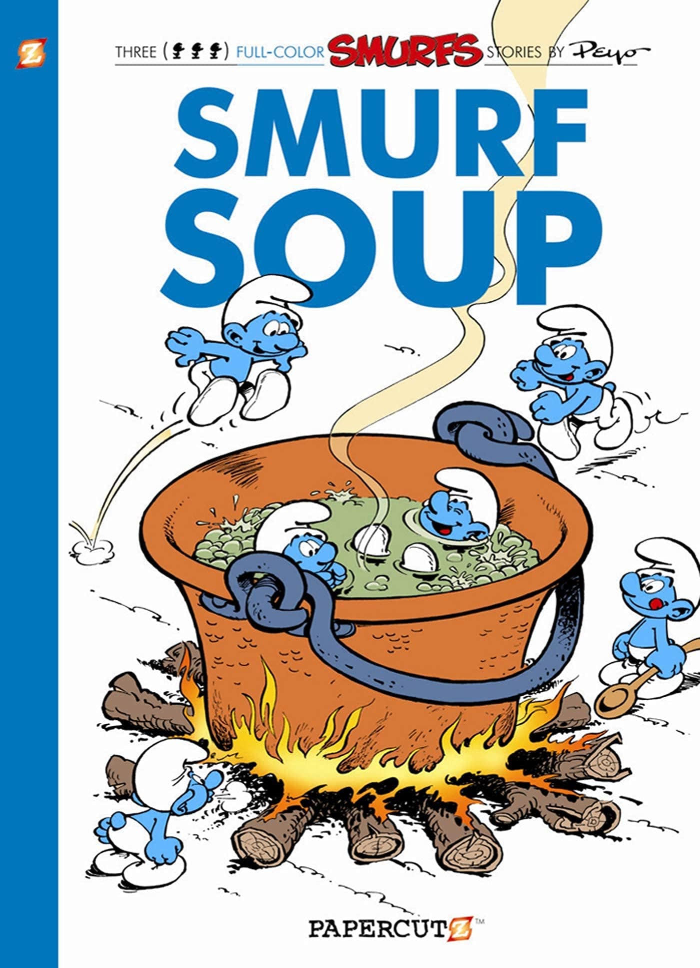 PAPERCUTZ Graphic Novel Smurfs HC Vol 13 Smurf Soup 9781597073592 SEP121157