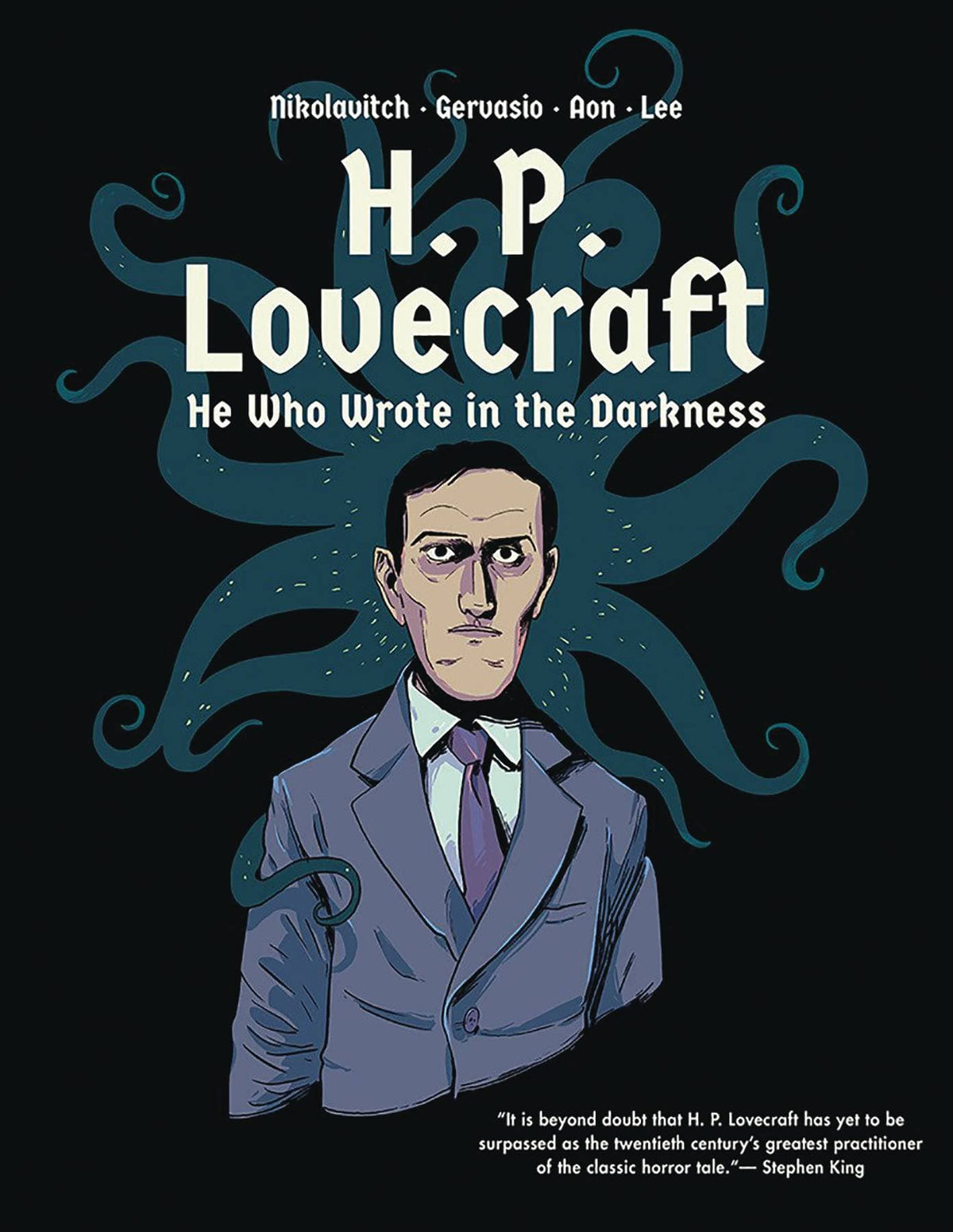 H P LOVECRAFT HE WHO WROTE IN DARKNESS GN (C: 0-1-0)