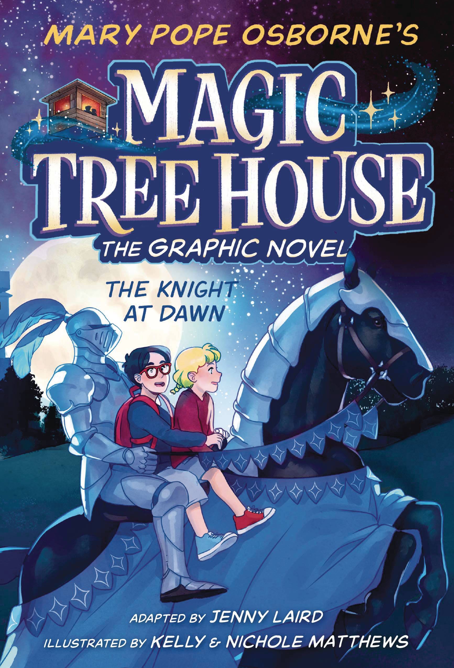 RANDOM HOUSE BOOKS YOUNG READERS Graphic Novel > Kids Magic Tree House GN Vol 02 Knight At Dawn 9780593174753 JUL211872
