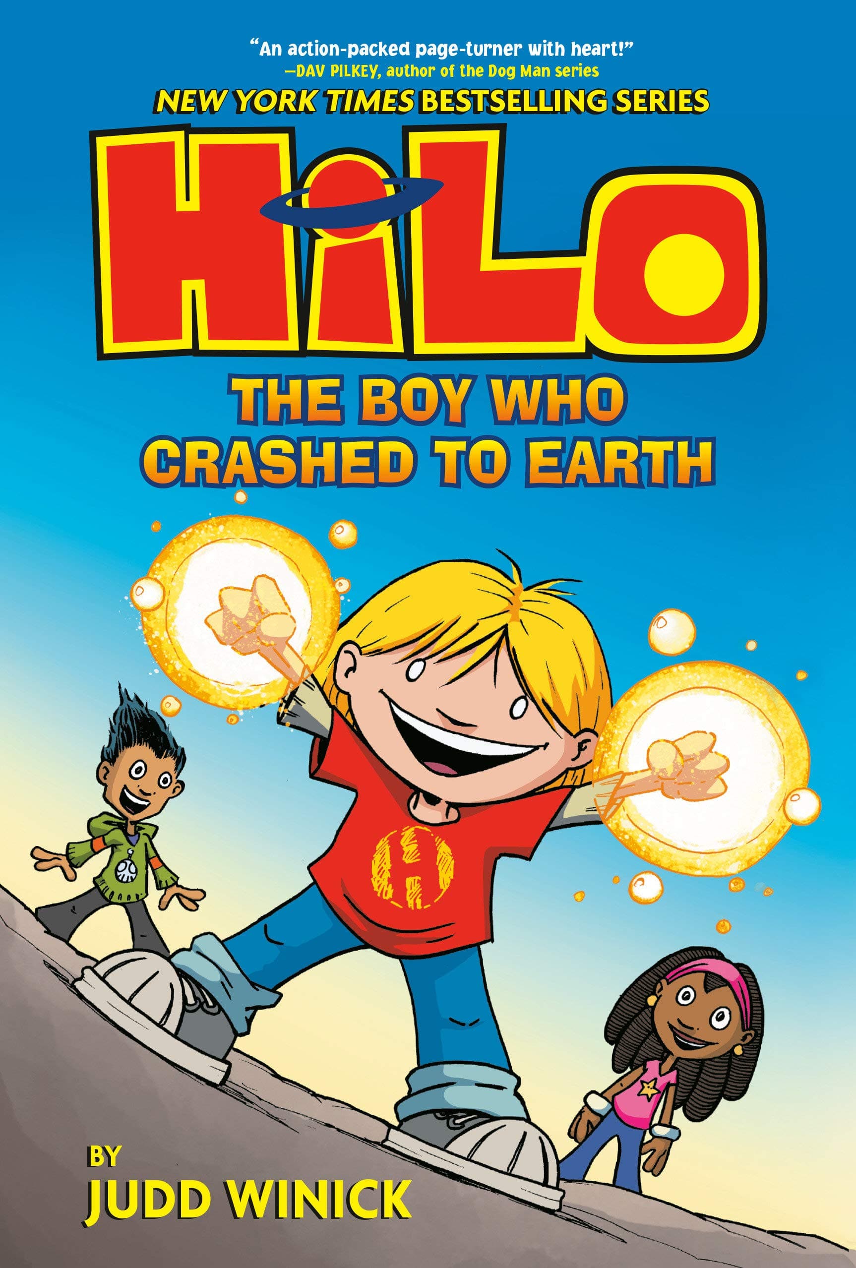 RANDOM HOUSE BOOKS YOUNG READERS Graphic Novel Hilo GN Vol 01 Boy Who Crashed To Earth 9780385386173 JUN151492